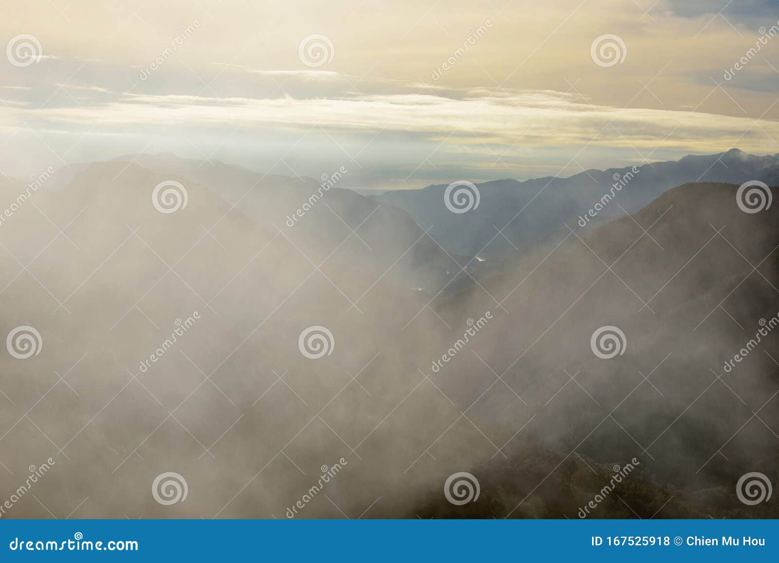 mountain cloud landscape