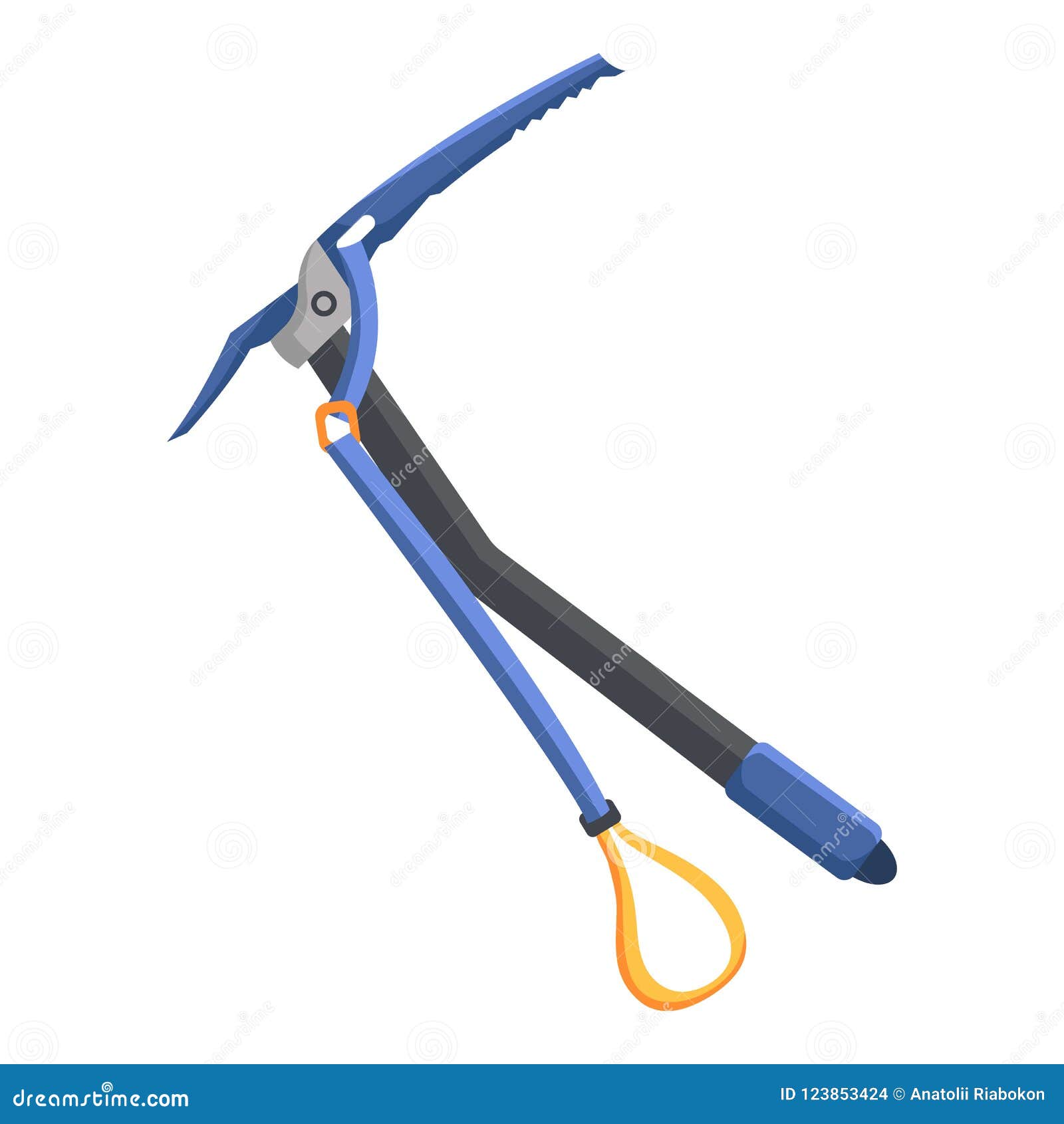 Mountain Equipment Shopping Logo Design Stock Photography