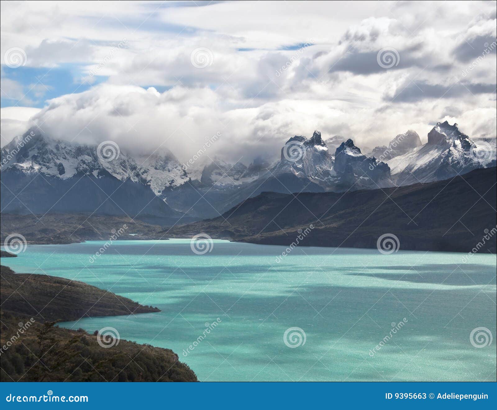 torres del lake, patagonia, chile