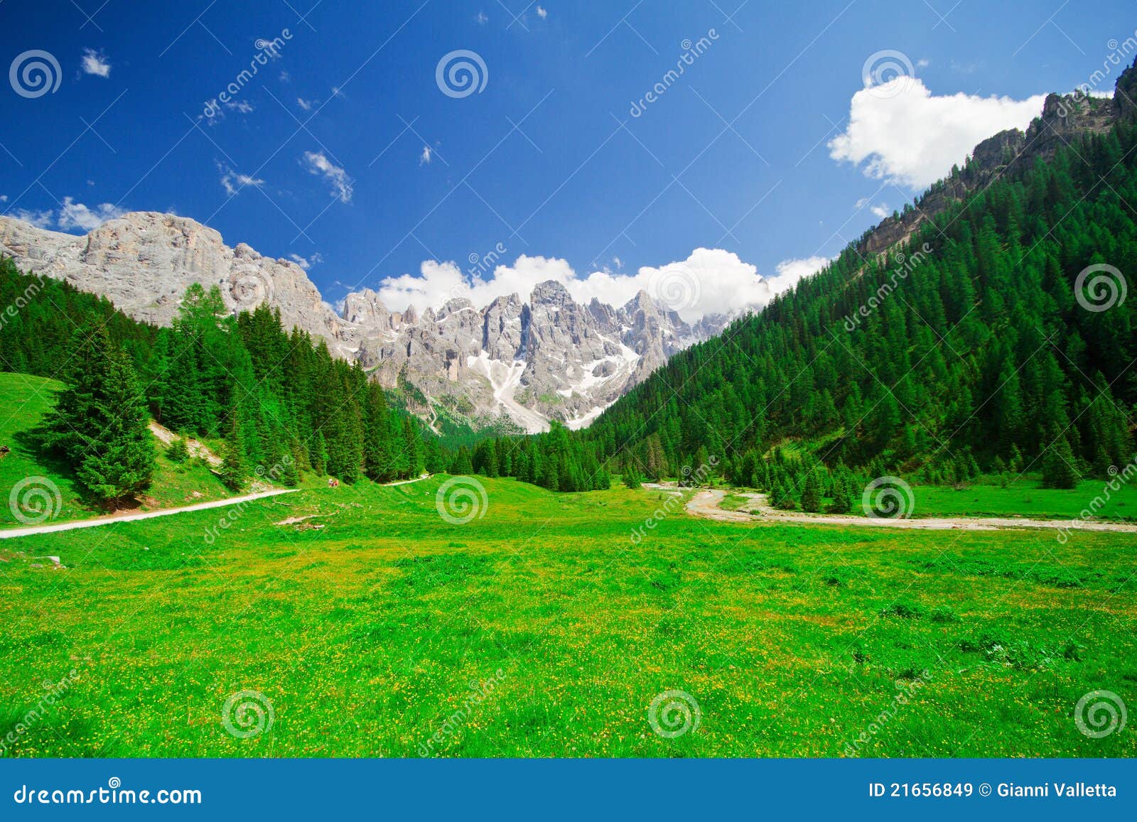 mountain landscape　山の風景 Mountain landscape stock photo. Image of cloudy, mountainside