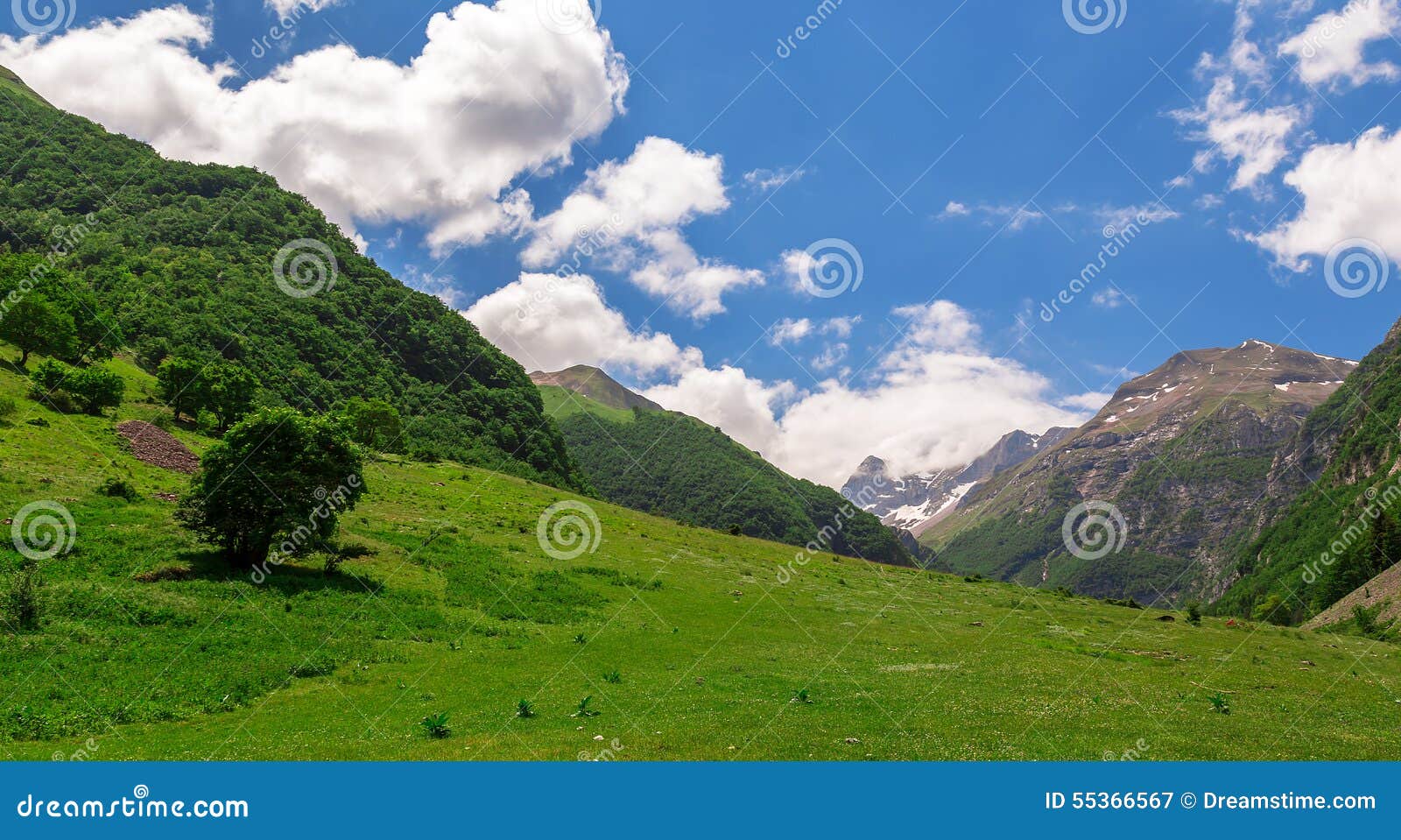 mountain landscape - sibillini mountains