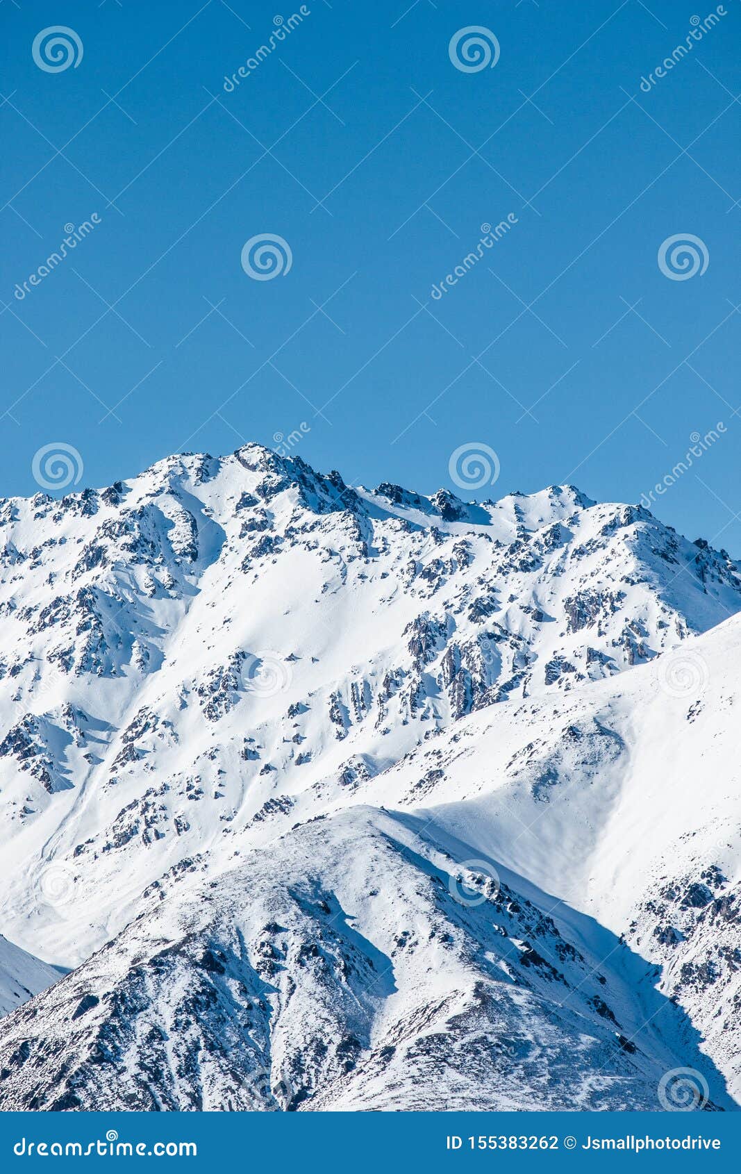 Mountain Landscape Snow Capped Peaks On Blue Sky Background Winter Landscape In New Zealand Stock Photo Image Of Extreme Nature Mountain Landscape Snow Capped Peaks On Blue Sky Background Winter Landscape In New Zealand Stock Photo Image Of Extreme Nature