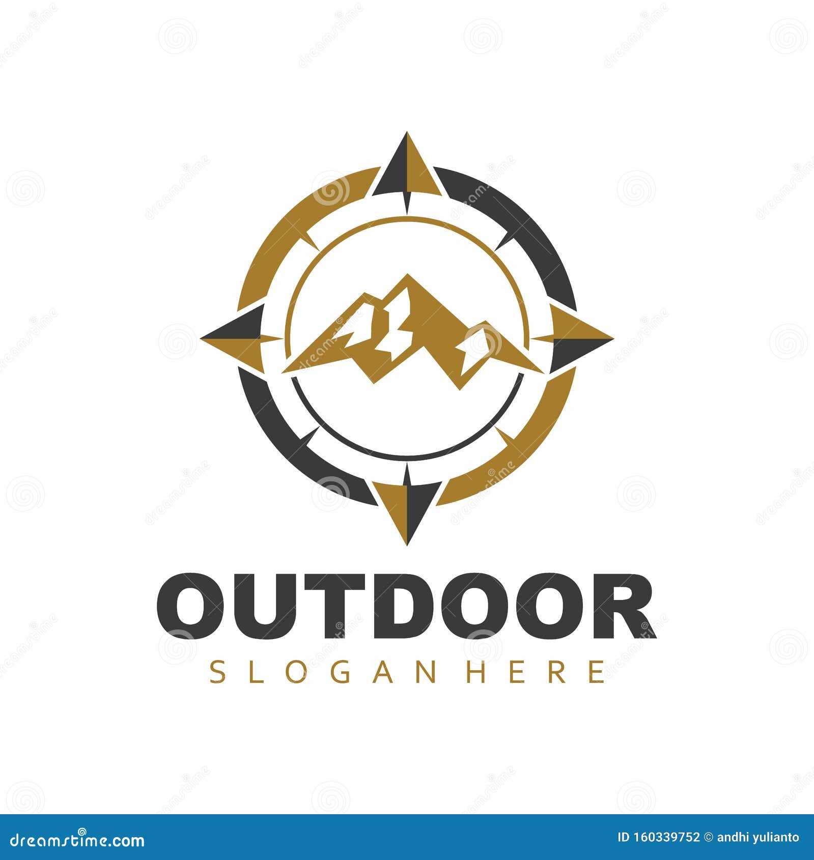 Mountain Outdoor Sport Adventure for Camping Gear Vector Logo Design Stock  Illustration - Illustration of idea, symbol: 160339752