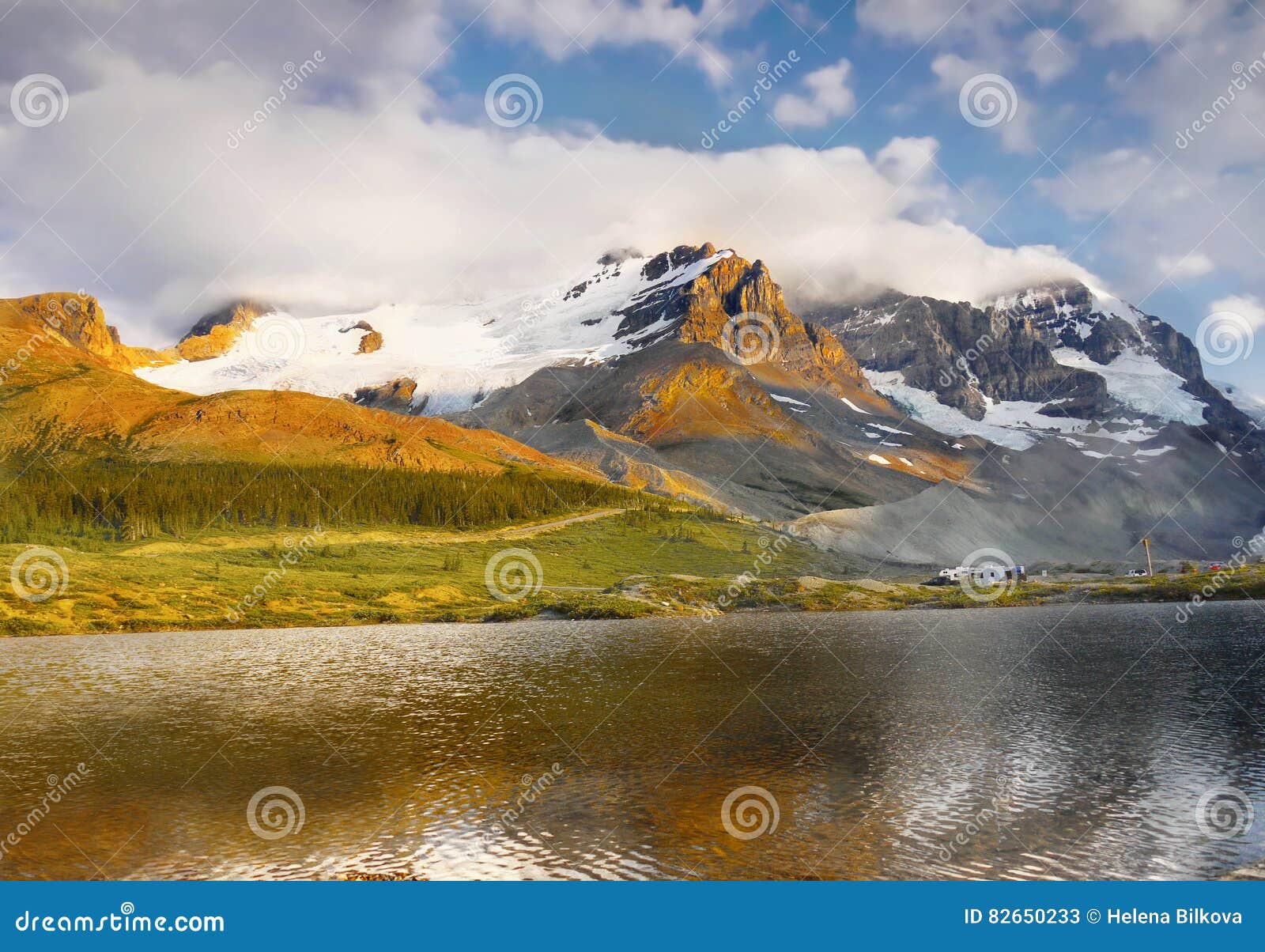 mountain range landscape, rocky mountains, canada