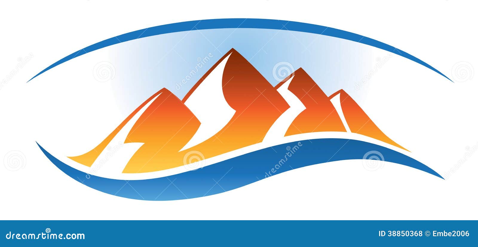 mountain range logo