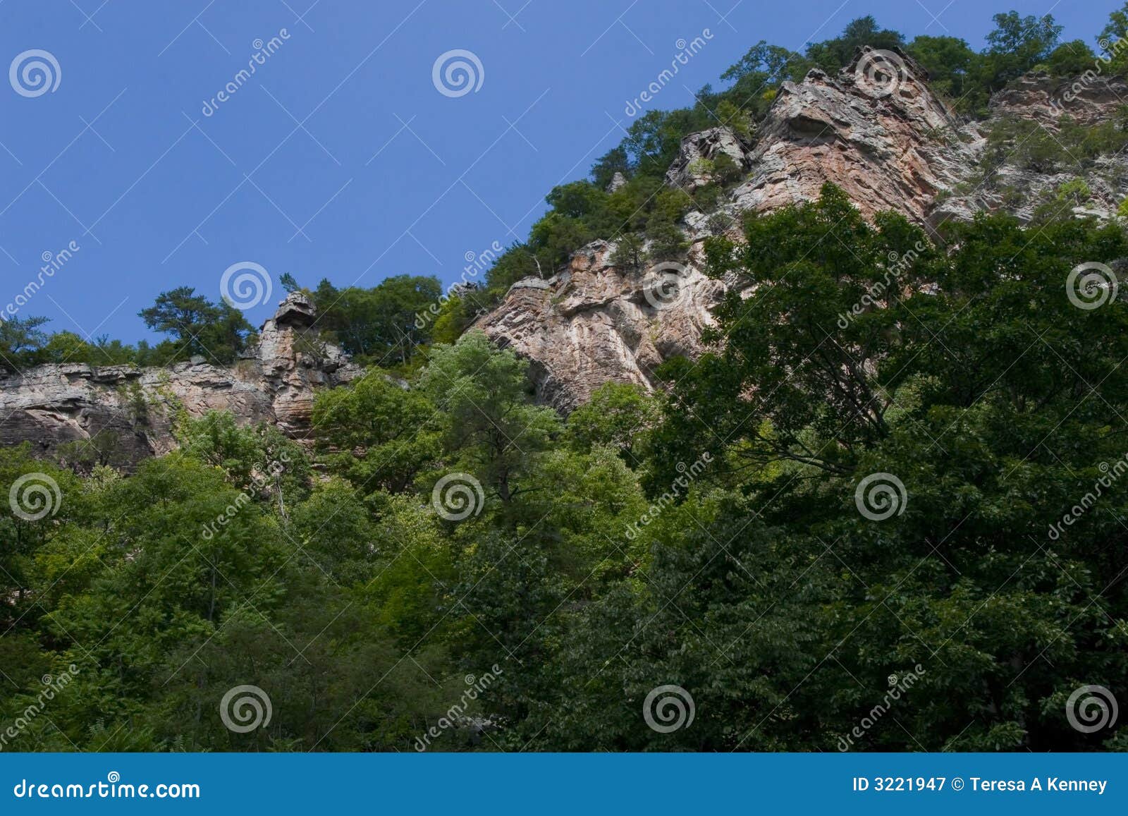 mountain ridge in seneca wv
