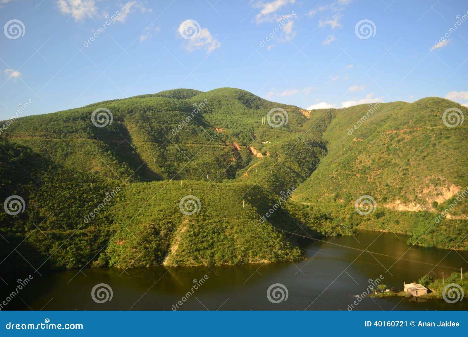Mountain rive stock image. Image of mountain, ridge, summer 40160721