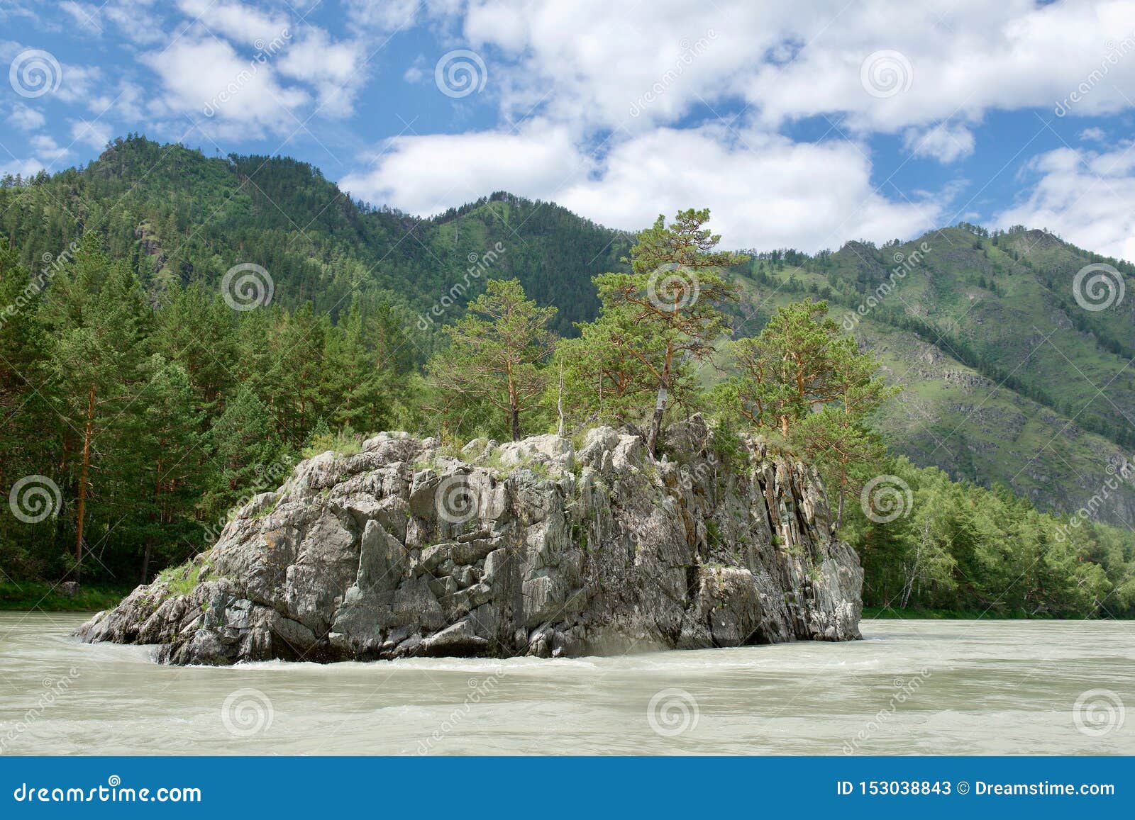 Gorny Altai Siberia Russian Federation Stock Image Image Of Stream