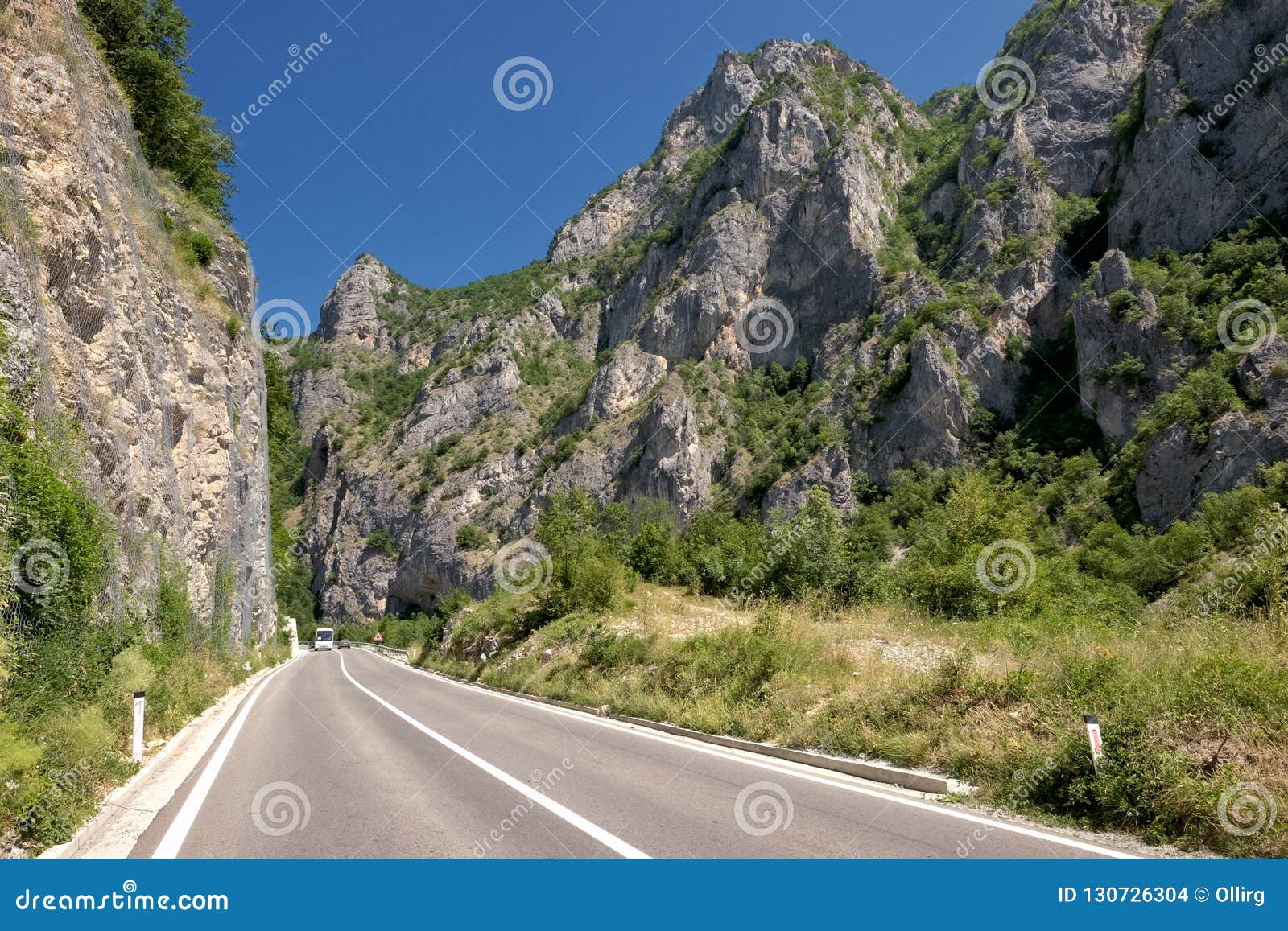 mountain road, serbia