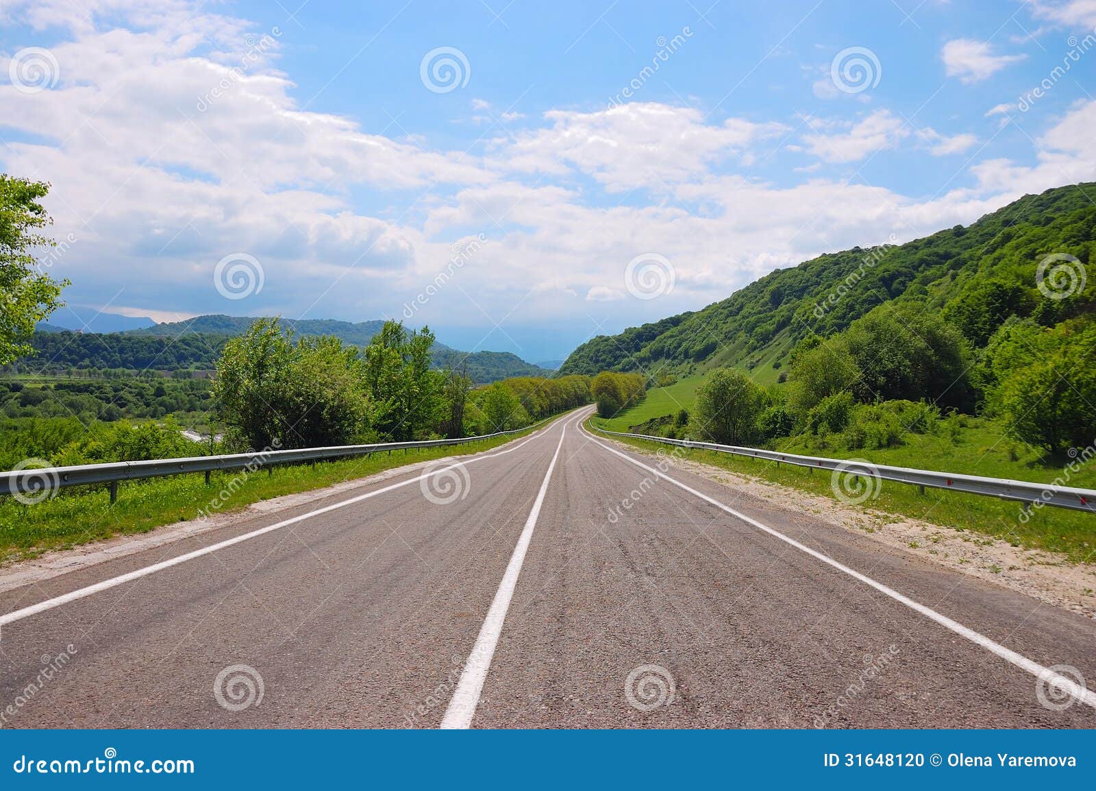 Mountain road stock photo. Image of trip, locations, asphalt 31648120