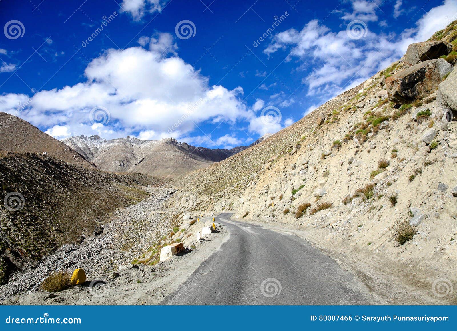 Sun Beam On The Long Roads In Leh Ladakh India High-Res Stock Photo - Getty Images