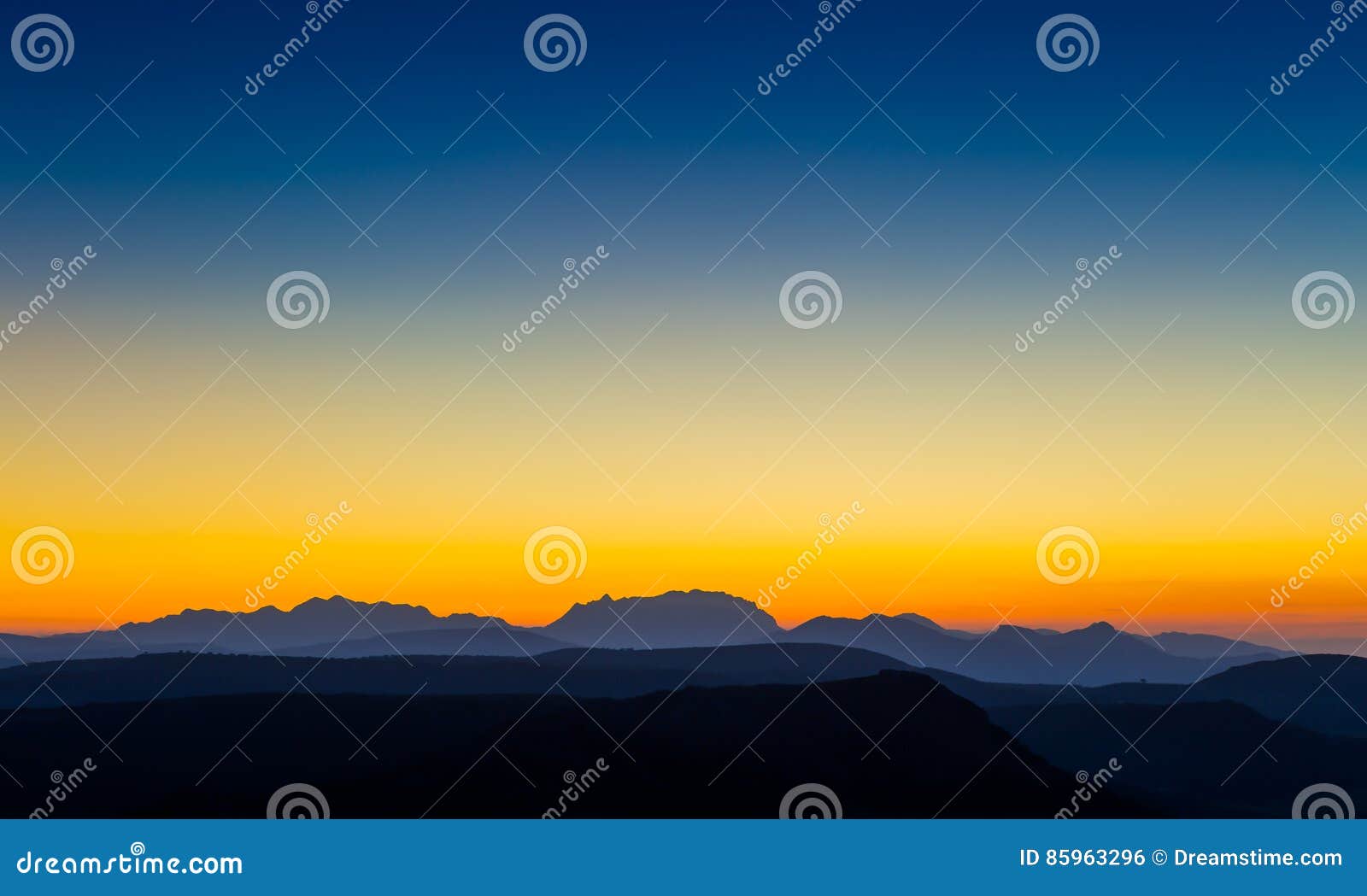 mountain silhouette