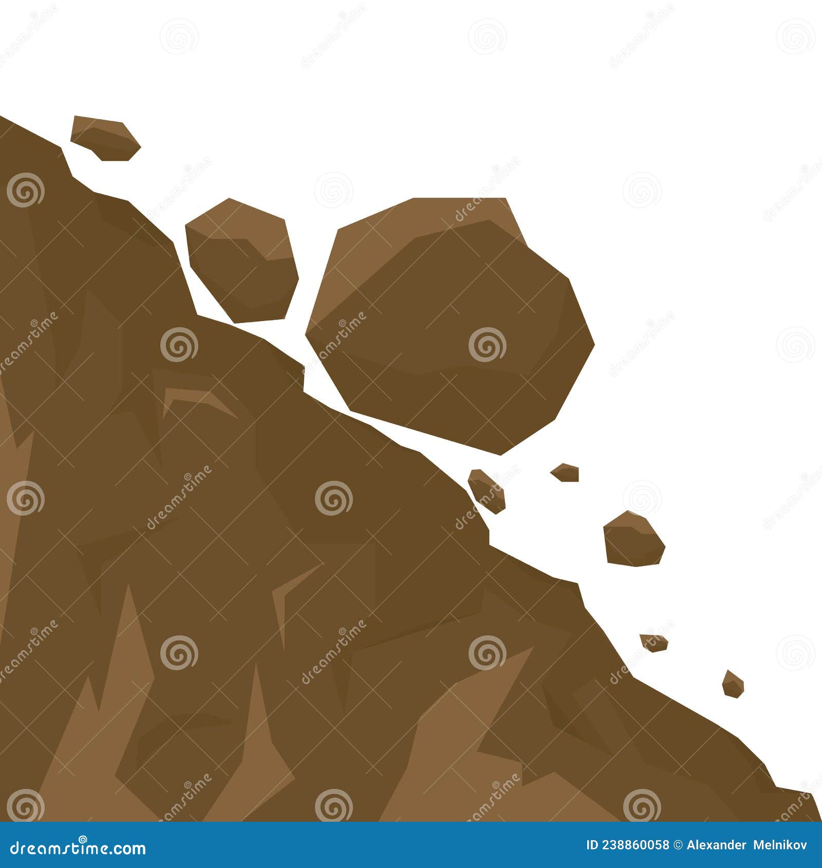 mountain and stone sign icon game graphics.   eps 10