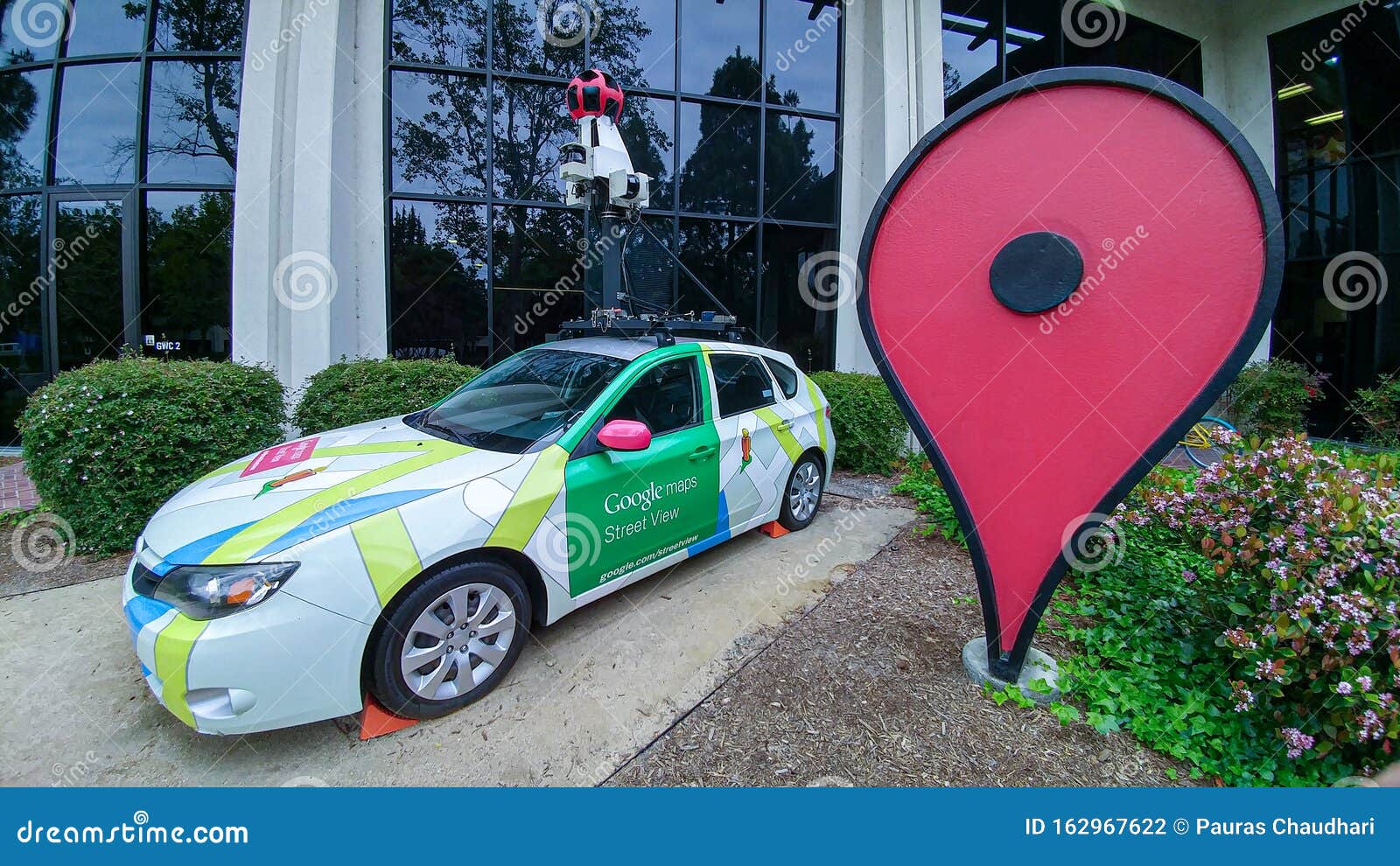 Creed Forebyggelse Dyrke motion Mountain View, CA, USA - April 18 2017: Google Maps Street View Car with  Cameras Mounted on Top Editorial Photography - Image of meadow, daytime:  162967622