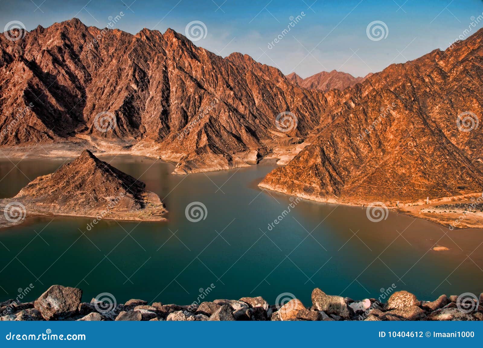 Mountains in the Dubai Desert Stock Photo Image of hatta, mountains