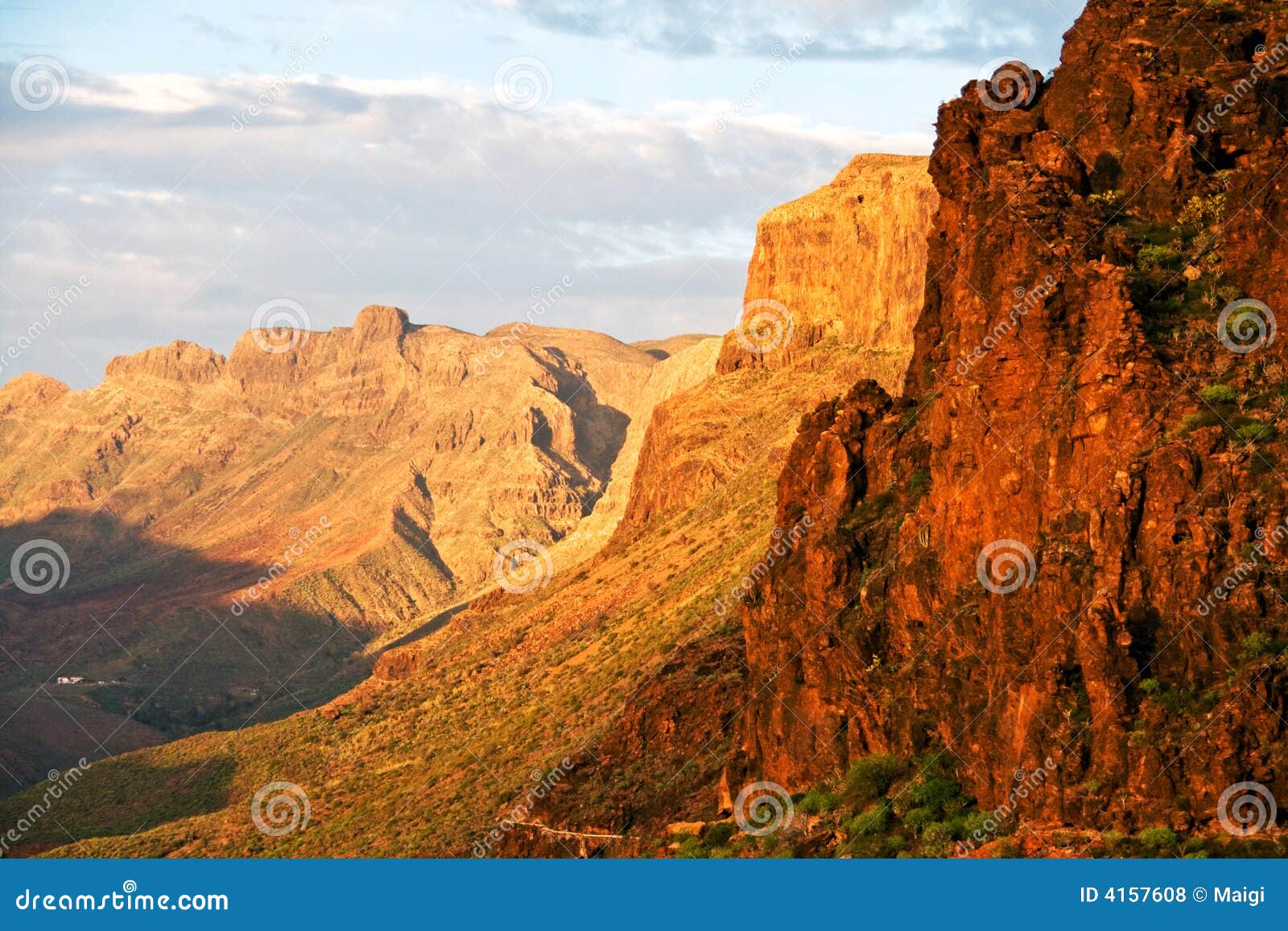 mountains of gran canaria