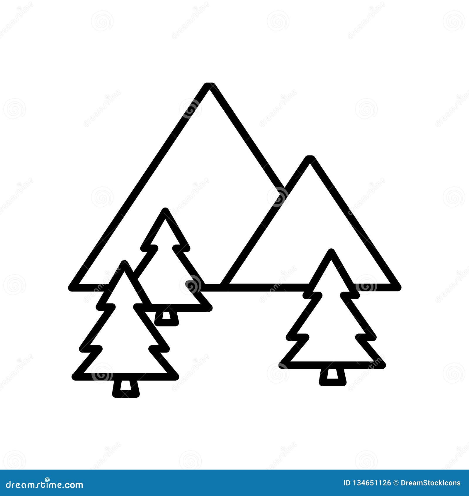 Free Free Mountain Outline Svg 67 SVG PNG EPS DXF File