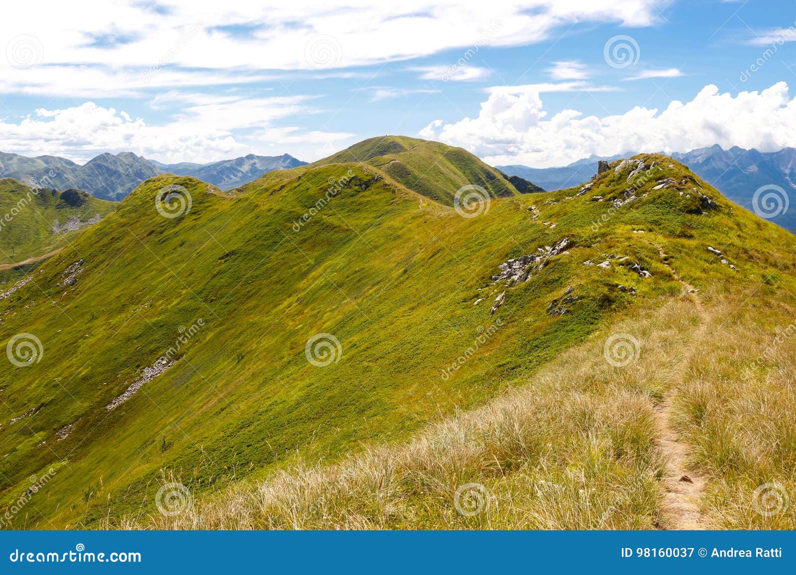 mountains of italy: the range of appennini