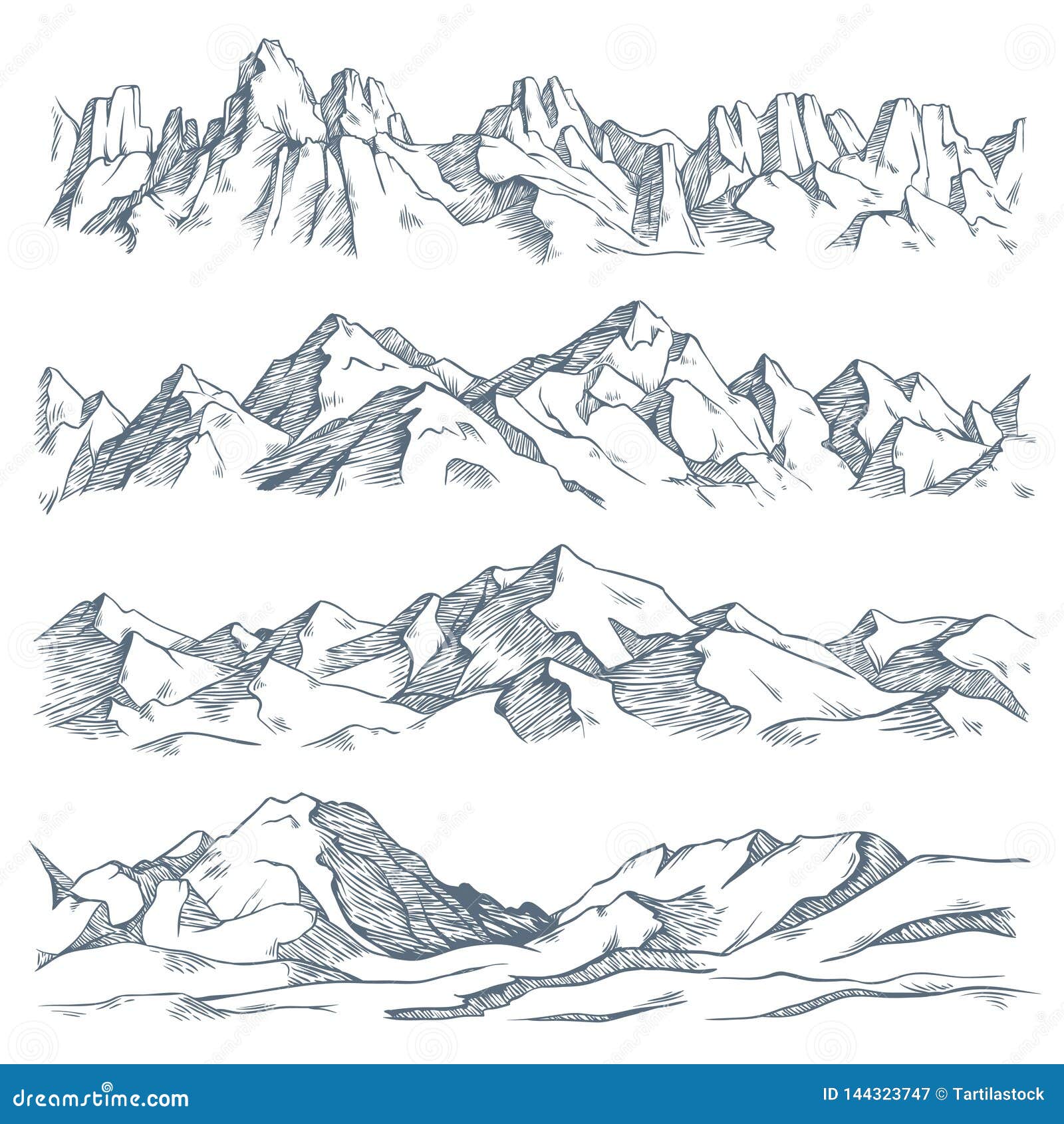 100000 Mountain ridge outline Vector Images  Page 2  Depositphotos