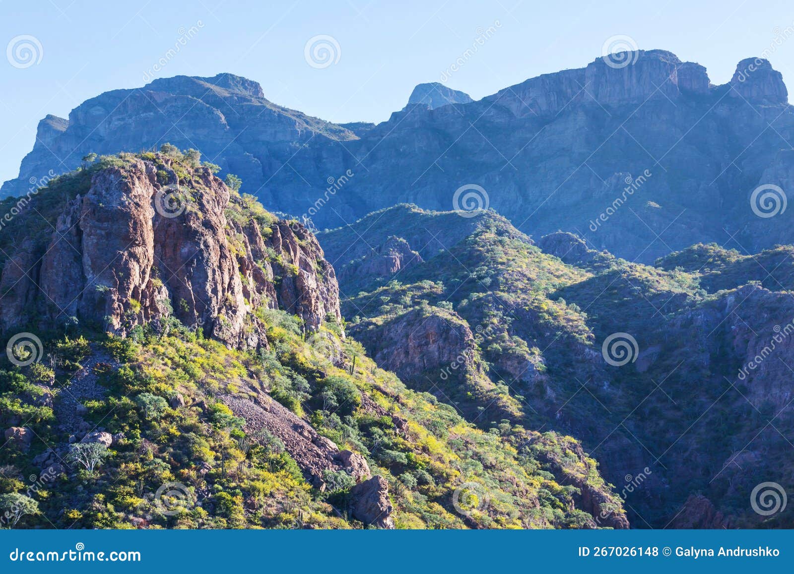 Mountains in Mexico stock photo. Image of landscape 267026148
