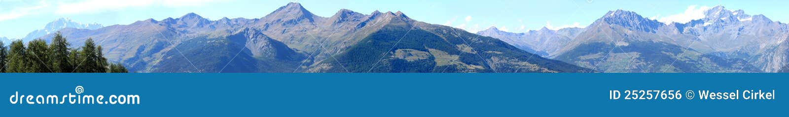 mountains of national park gran paradiso, italy