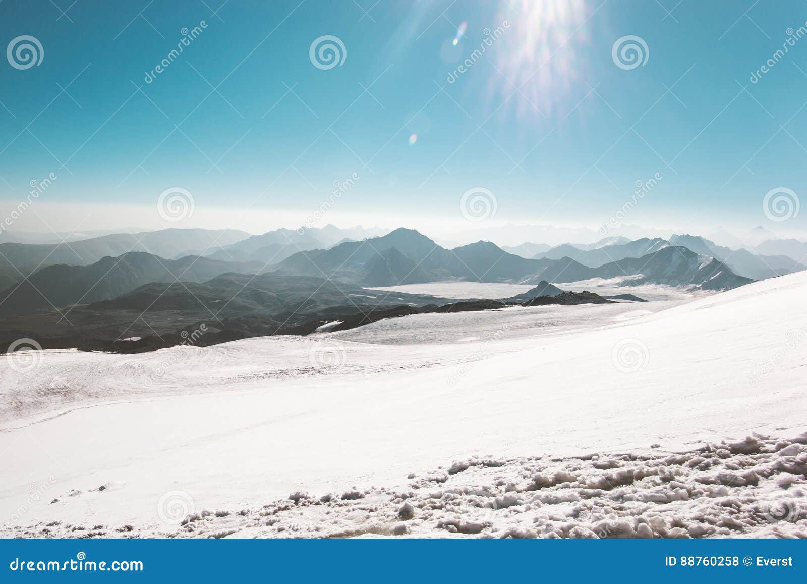 mountains range landscape glacier
