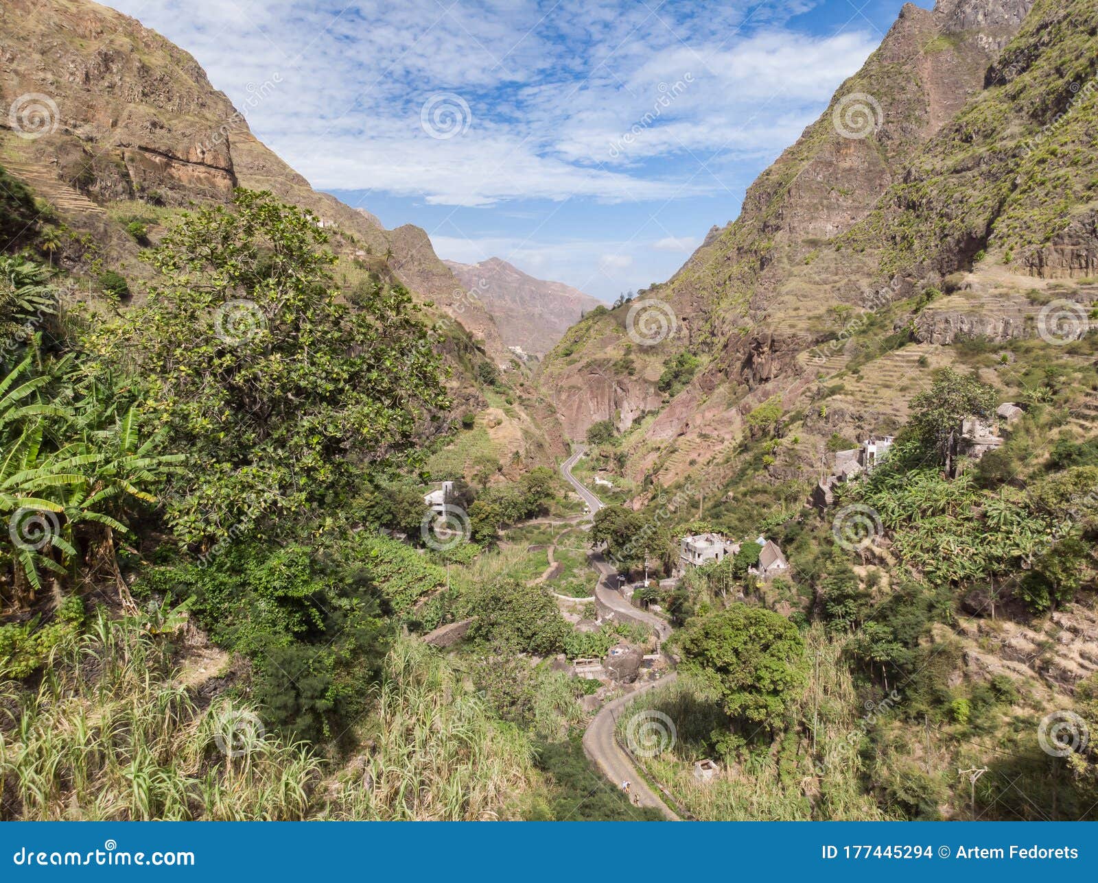 Mountains in Santo Antao Island Stock Photo Image of outdoor, rocky