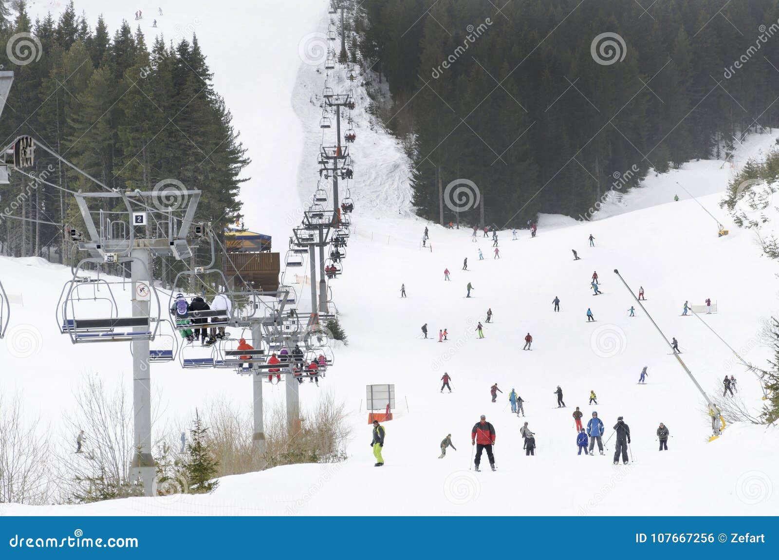 Mountains Ski Resort Bansko, Bulgaria- Editorial Photo - Image of hotel ...