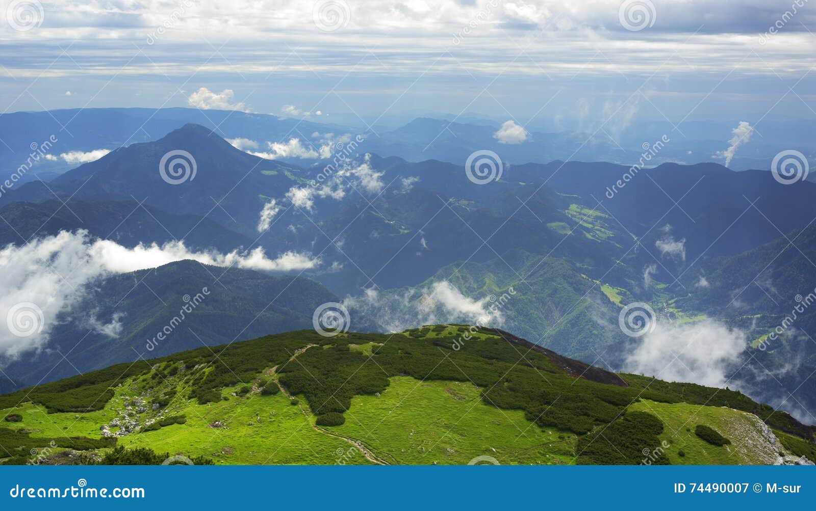 mountains in slovenia