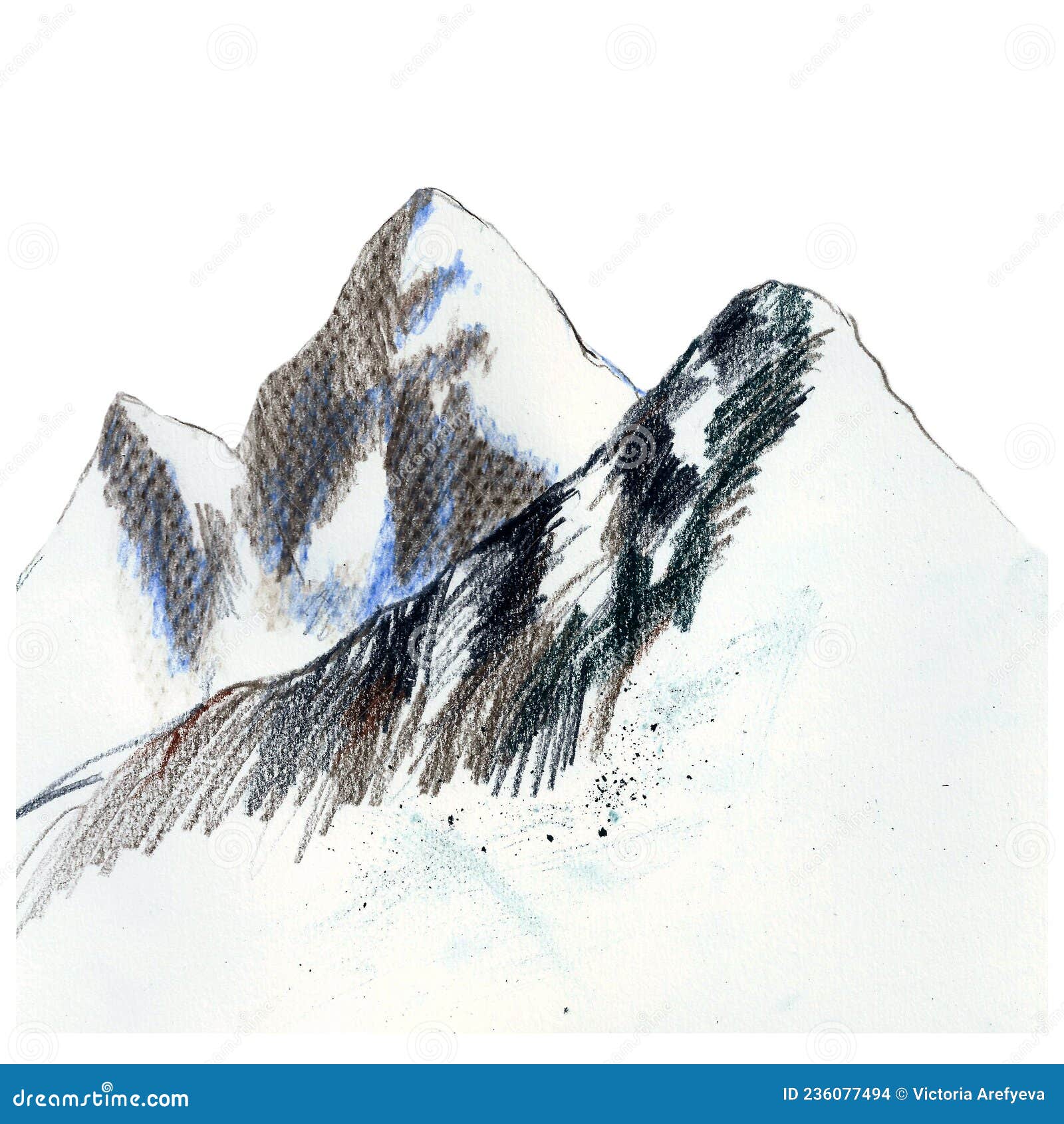 How to Draw Mt. Everest with Oil Pastels for Beginners Step by Step -  YouTube