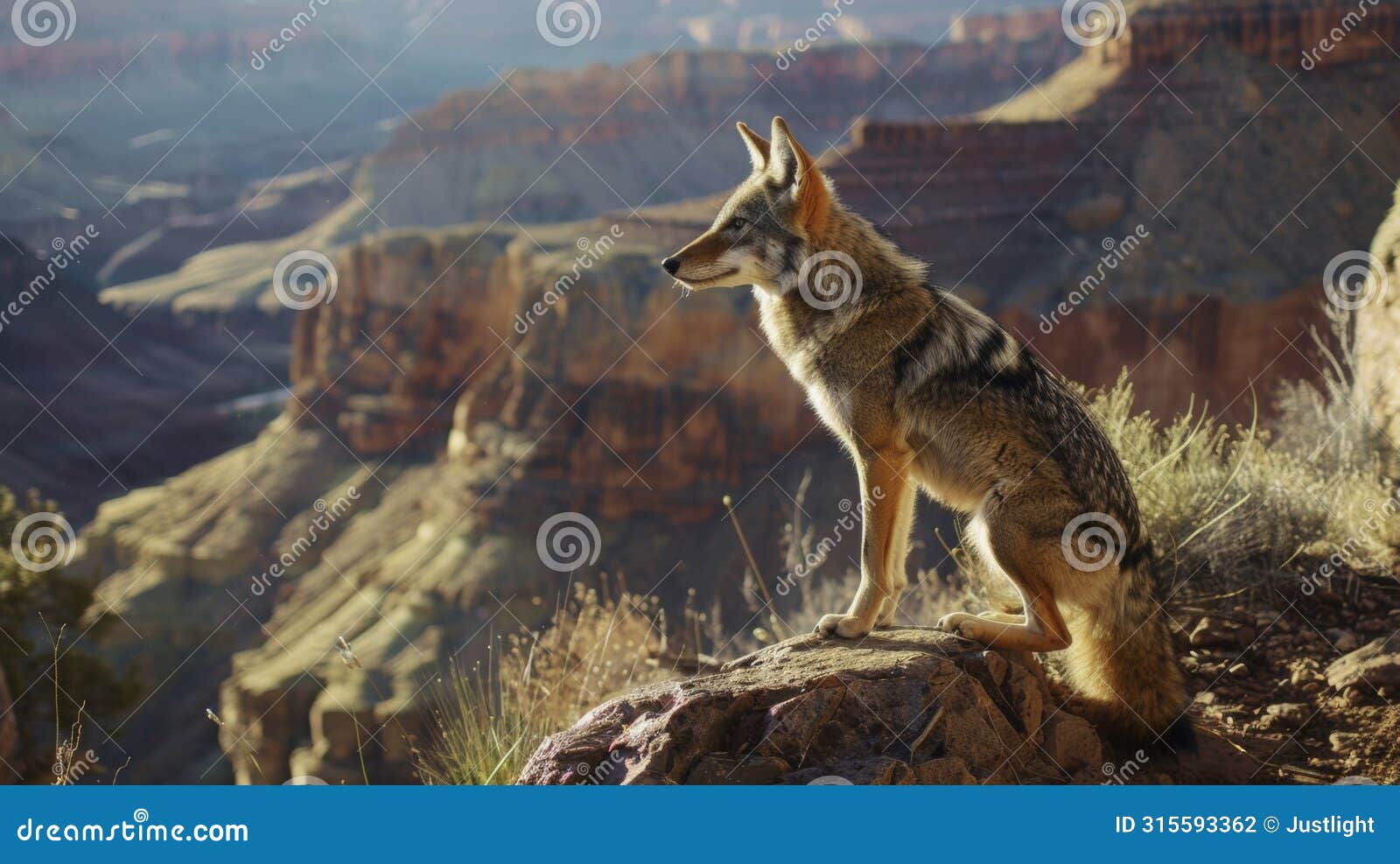 the mournful cries of coyotes reverberating through a deep canyon creating an otherworldly symphony.
