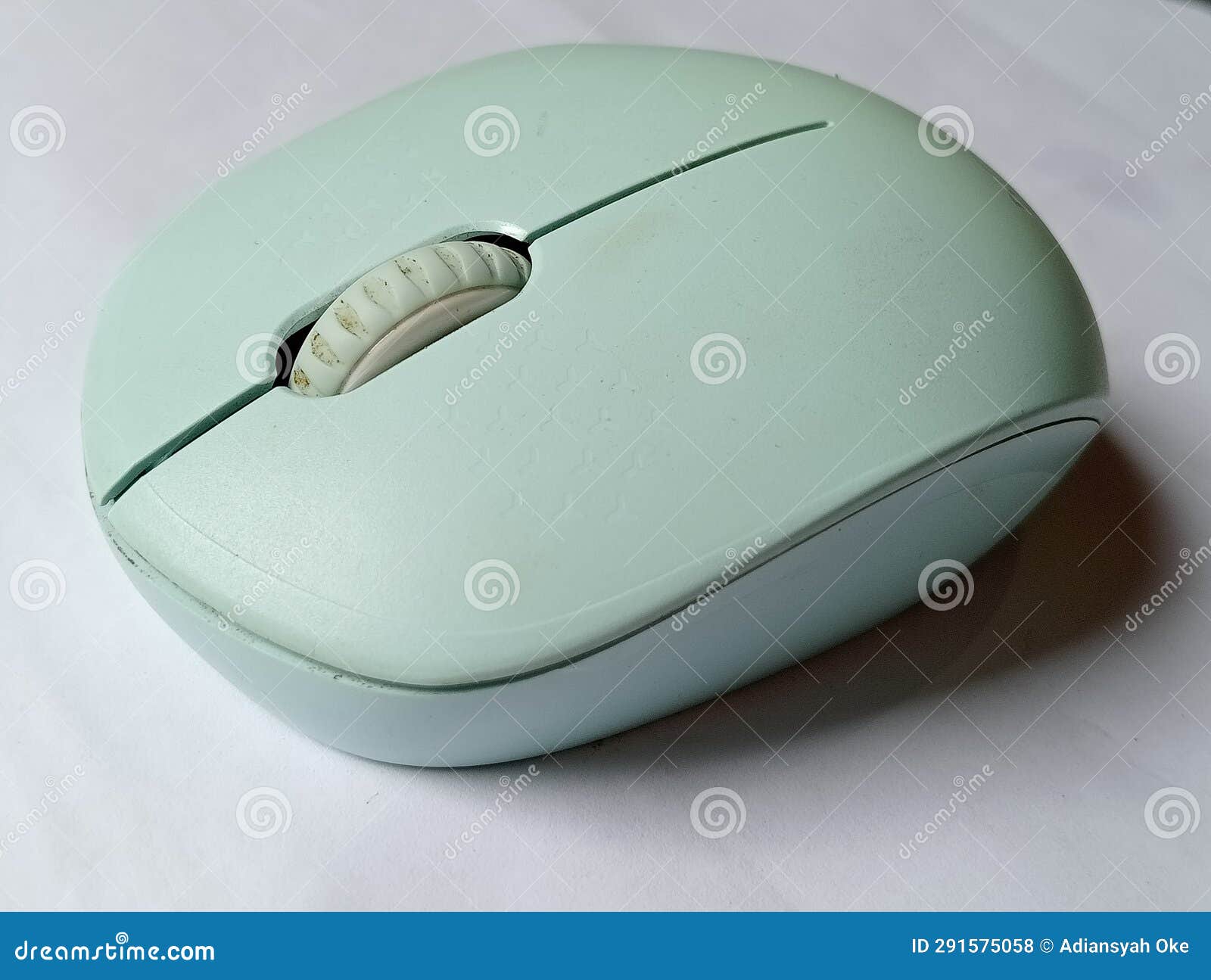 The Mouse is Computer Accessories Using for Moving Cursor Stock Photo