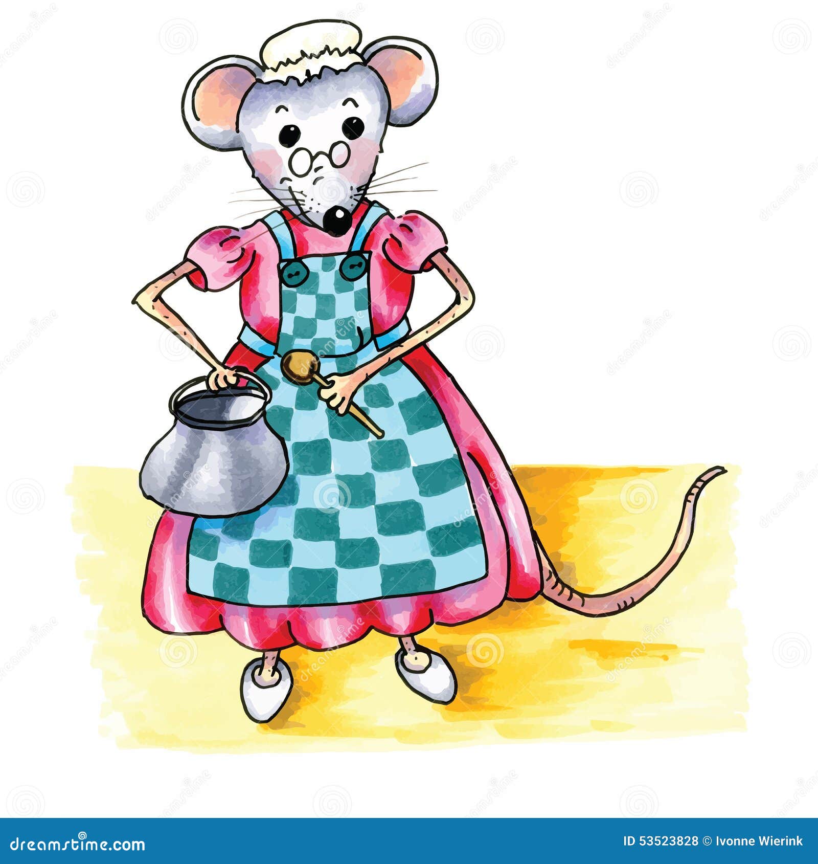 grandma mice clipart