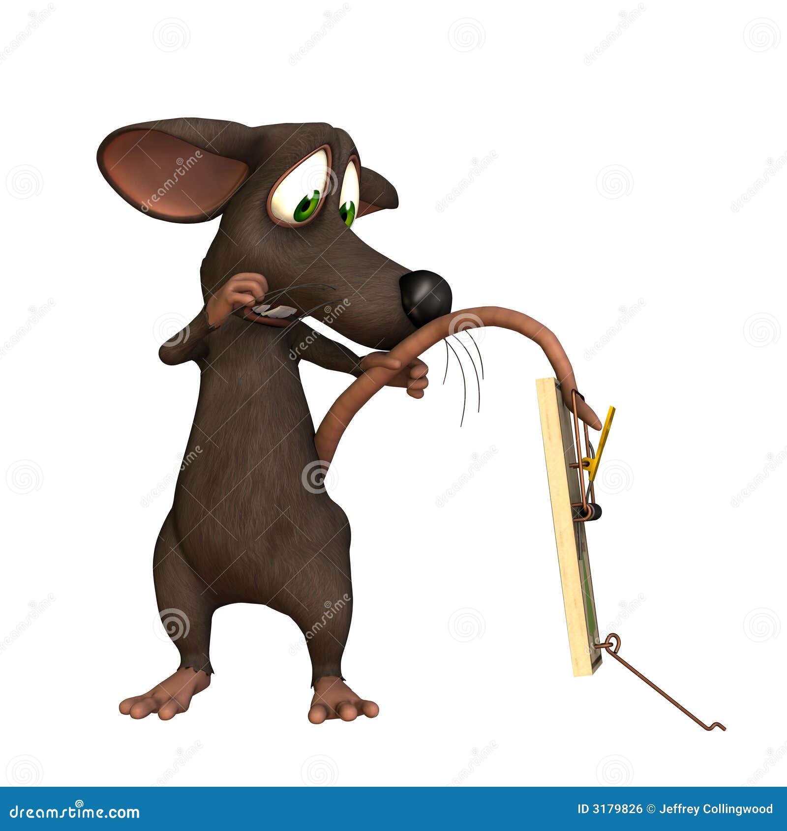 Mouse - Tail in Trap stock illustration. Illustration of caught - 3179826