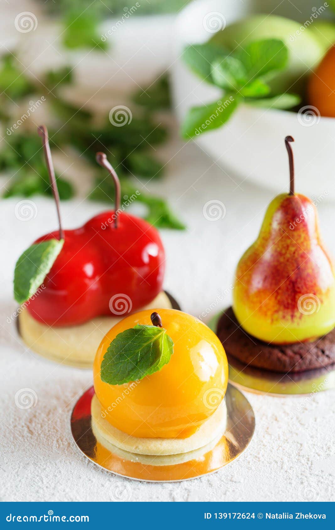 Mousse Dessert In The Shape Of A Pear Fruit Orange Fruit And Cherry Stock Photo Image Of Cookie Beautiful Mousse Dessert In The Shape Of A Pear Fruit Orange Fruit And Cherry Stock Photo Image Of Cookie Beautiful