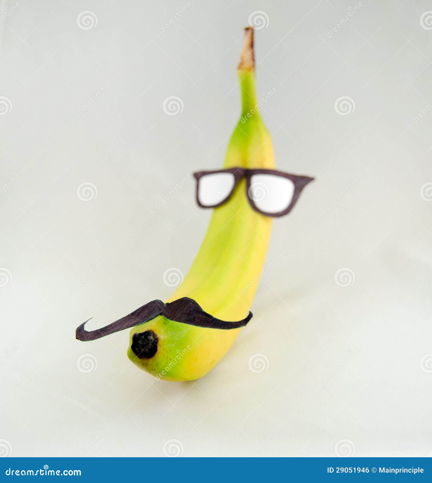 Moustache Banana. Royalty Free Stock Image Image 29051946