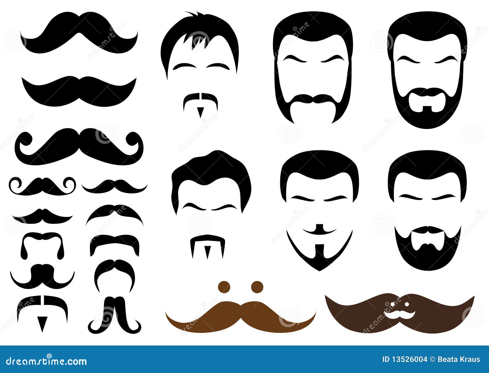 moustache and beard styles,