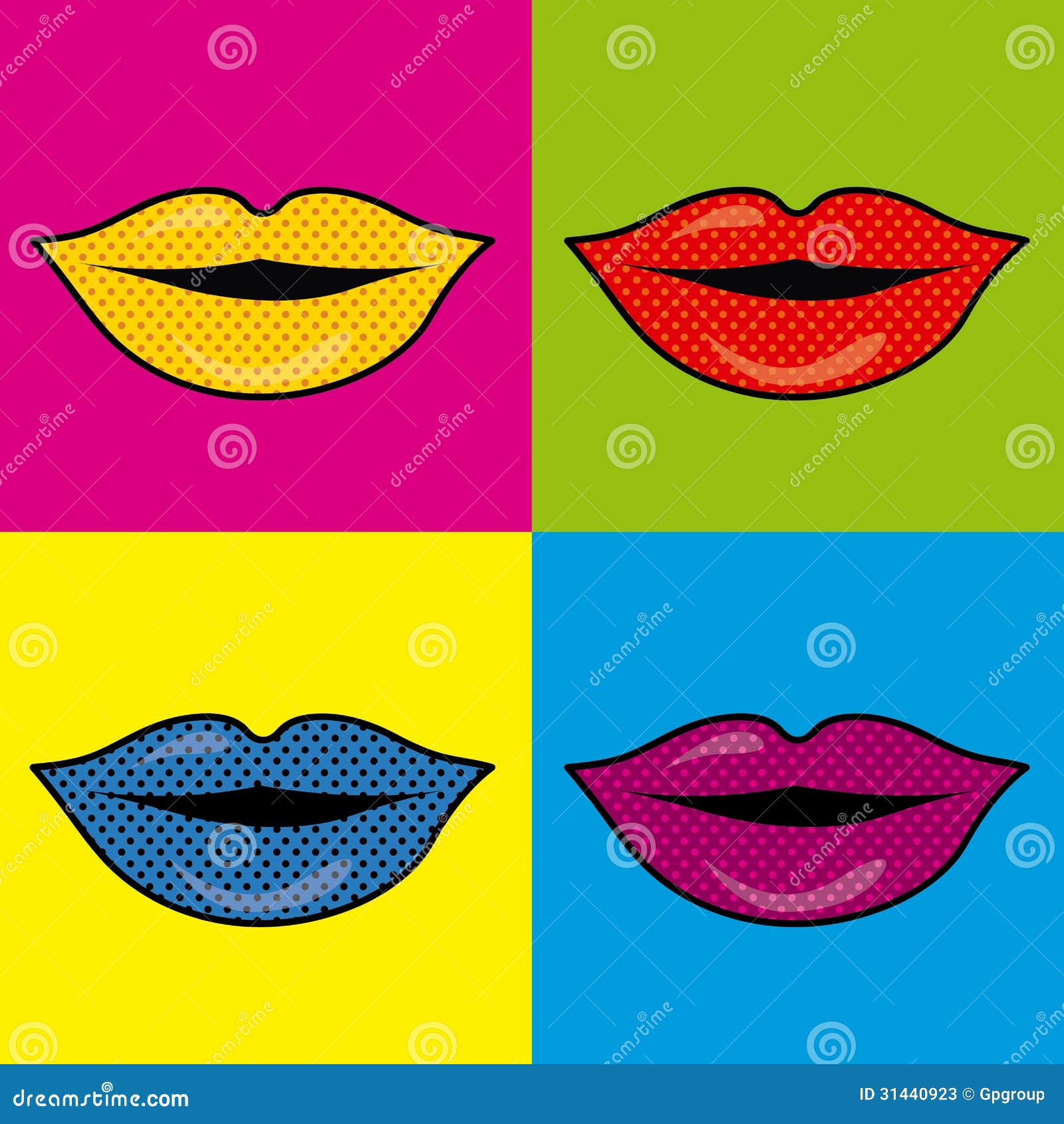 Mouth design stock vector. Illustration of painting, design 31440923