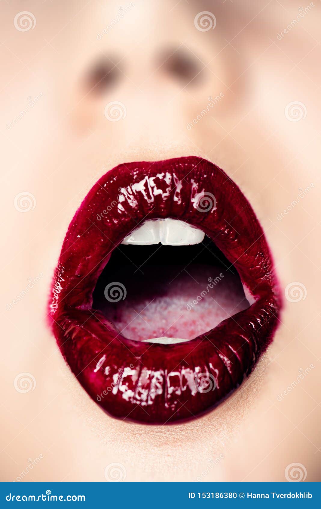 Mouth Open Glossy Lips Beautiful Makeup Sensual Mouth Lip Beauty Sensual Lips Beautiful