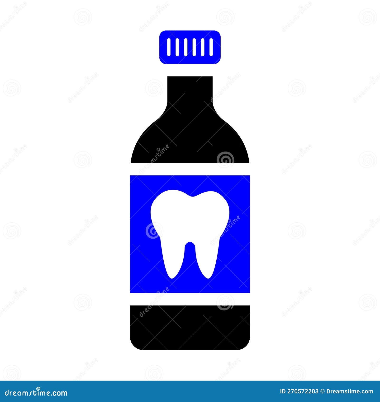 Mouth Wash Icon stock vector. Illustration of graphic 270572203