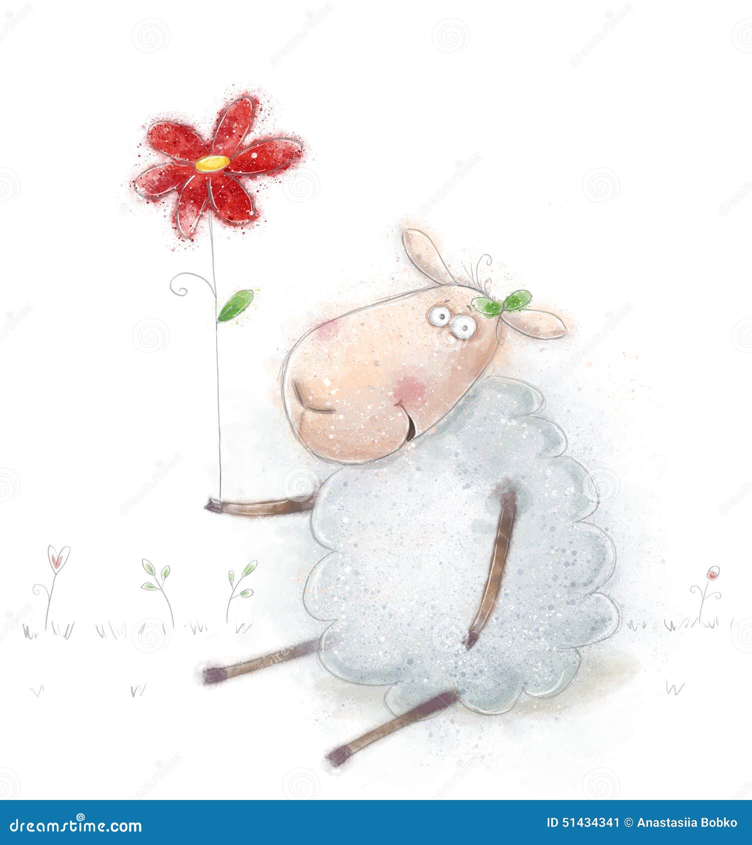 Moutons Mignons De Bande Dessinee Avec La Fleur Rouge Carte De Voeux De Valentines Carte De Joyeux Anniversaire Carte Du Jour De Illustration Stock Illustration Du Conception Romantique Moutons Mignons De Bande Dessinee Avec La Fleur Rouge Carte De Voeux De Valentines Carte De Joyeux Anniversaire Carte Du Jour De Illustration Stock Illustration Du Conception Romantique