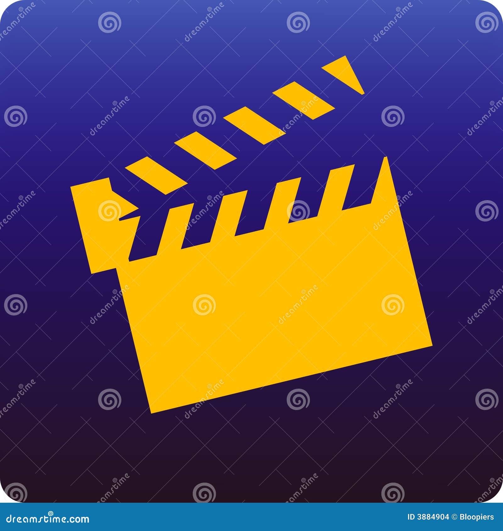 Movie stock vector. Illustration of movie, video, perform - 3884904