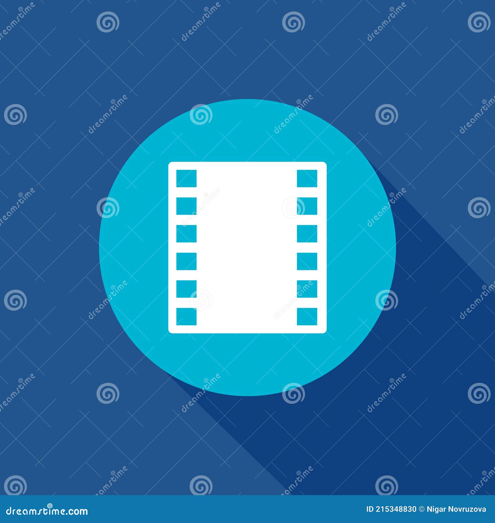 Movie, Cinema Vector Icon Symbol for Website and Mobile App Stock ...