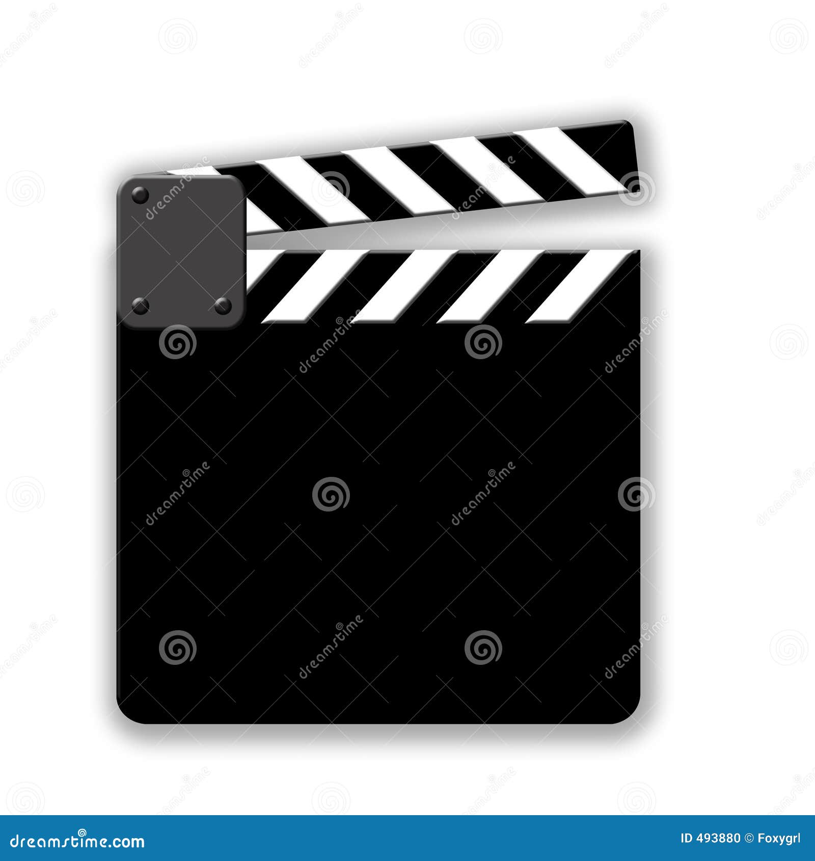 Movie Cut stock illustration. Illustration of casting, oard 493880