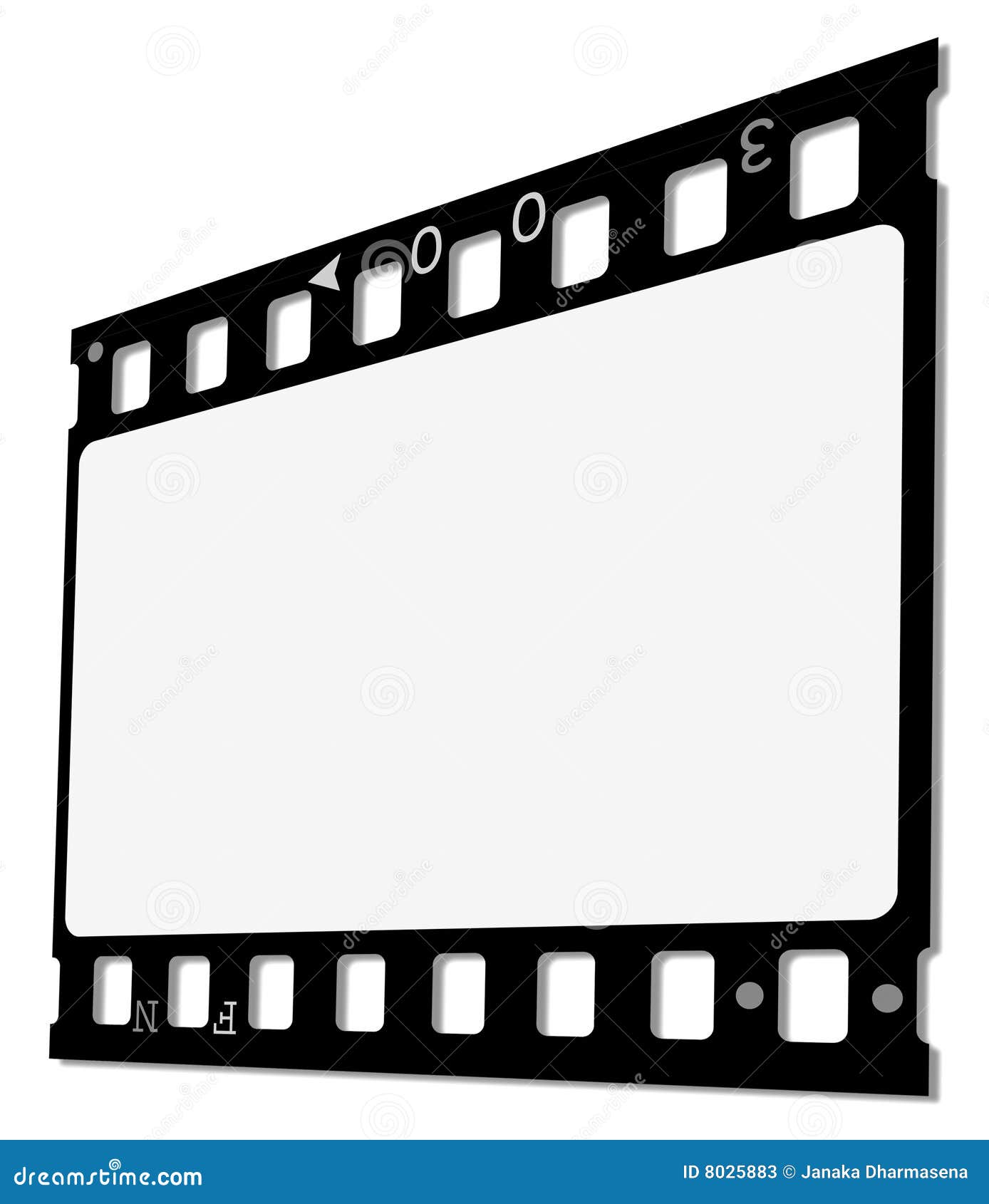 Movie Film stock illustration. Illustration of film, frames - 8025883