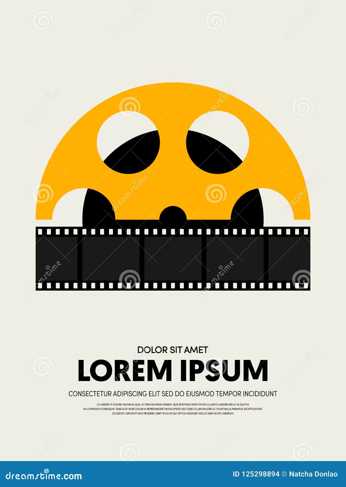 movie and film poster template design modern retro vintage vintage movie poster template