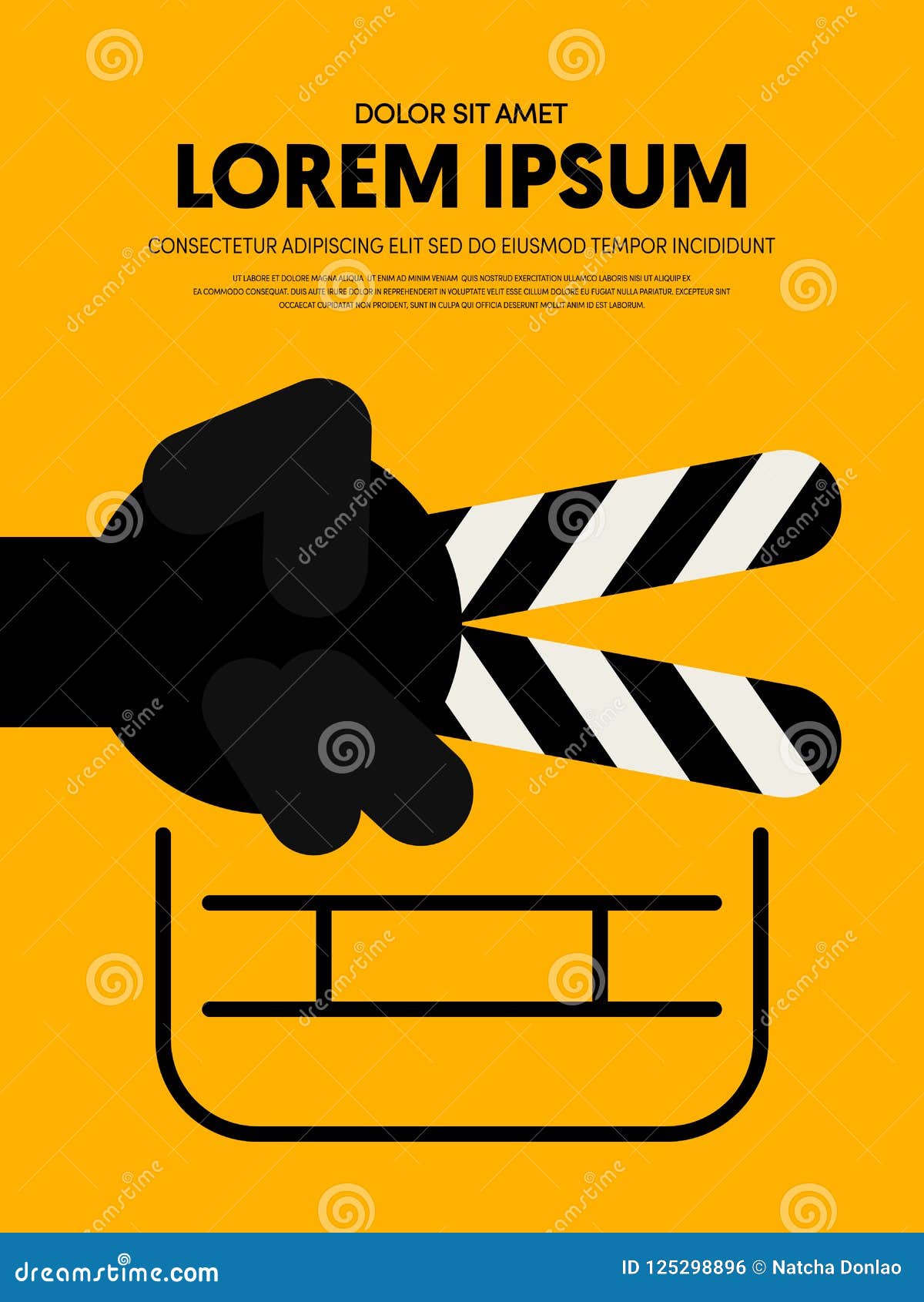 movie and film poster template design modern retro vintage vintage movie poster template