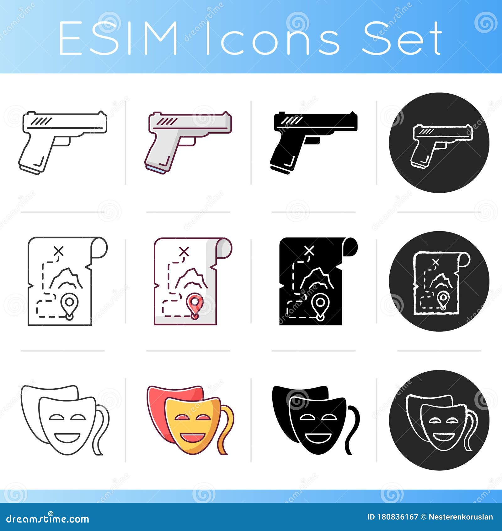 Categories Special Lineal color icon