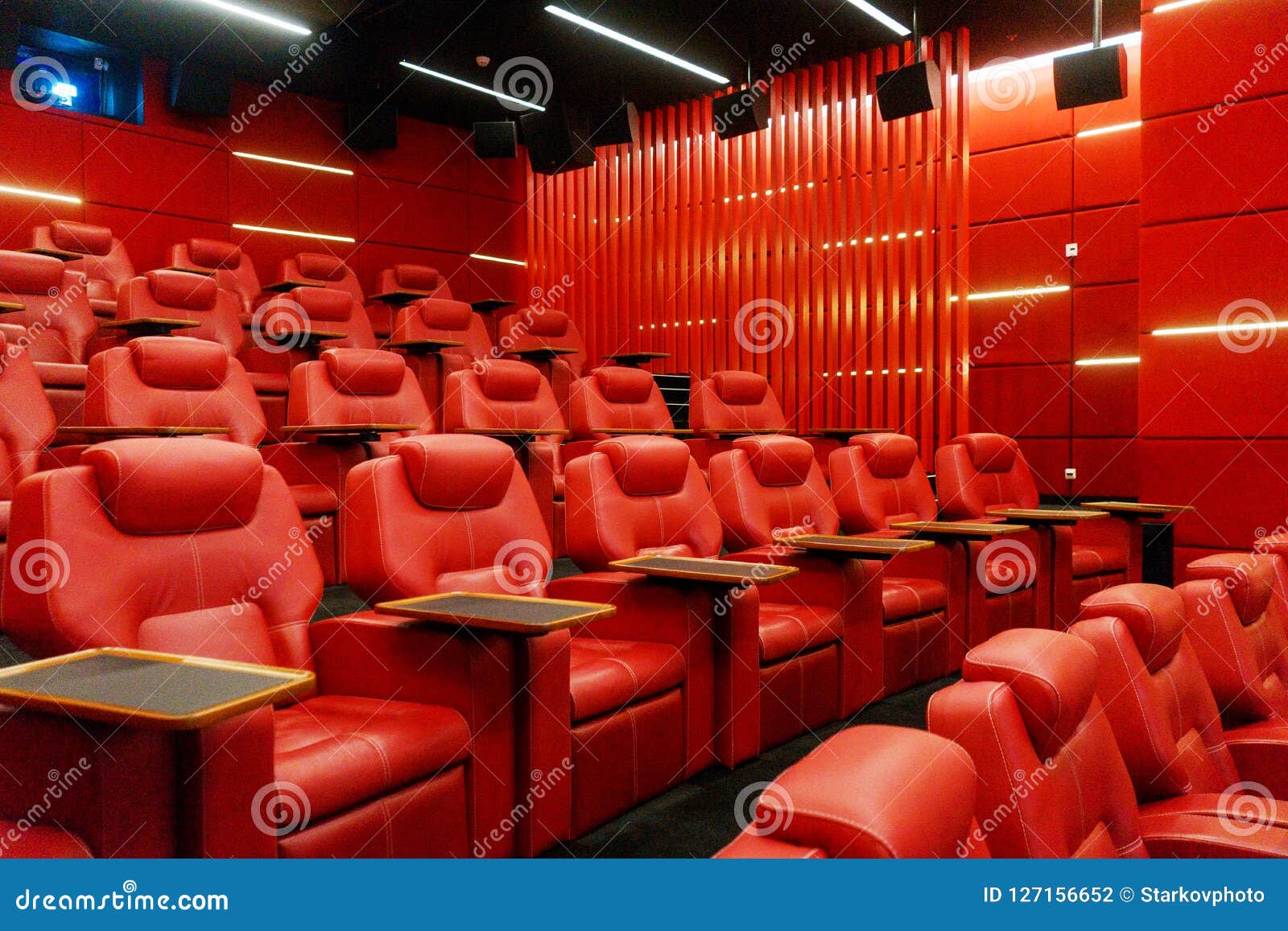 Empty Cinema Cinema With Soft Chairs Before The Premiere Of The Film There  Are No People In The Cinema Sliding Automatic Comfortable Large Leather  Chairs Stock Photo - Download Image Now - iStock