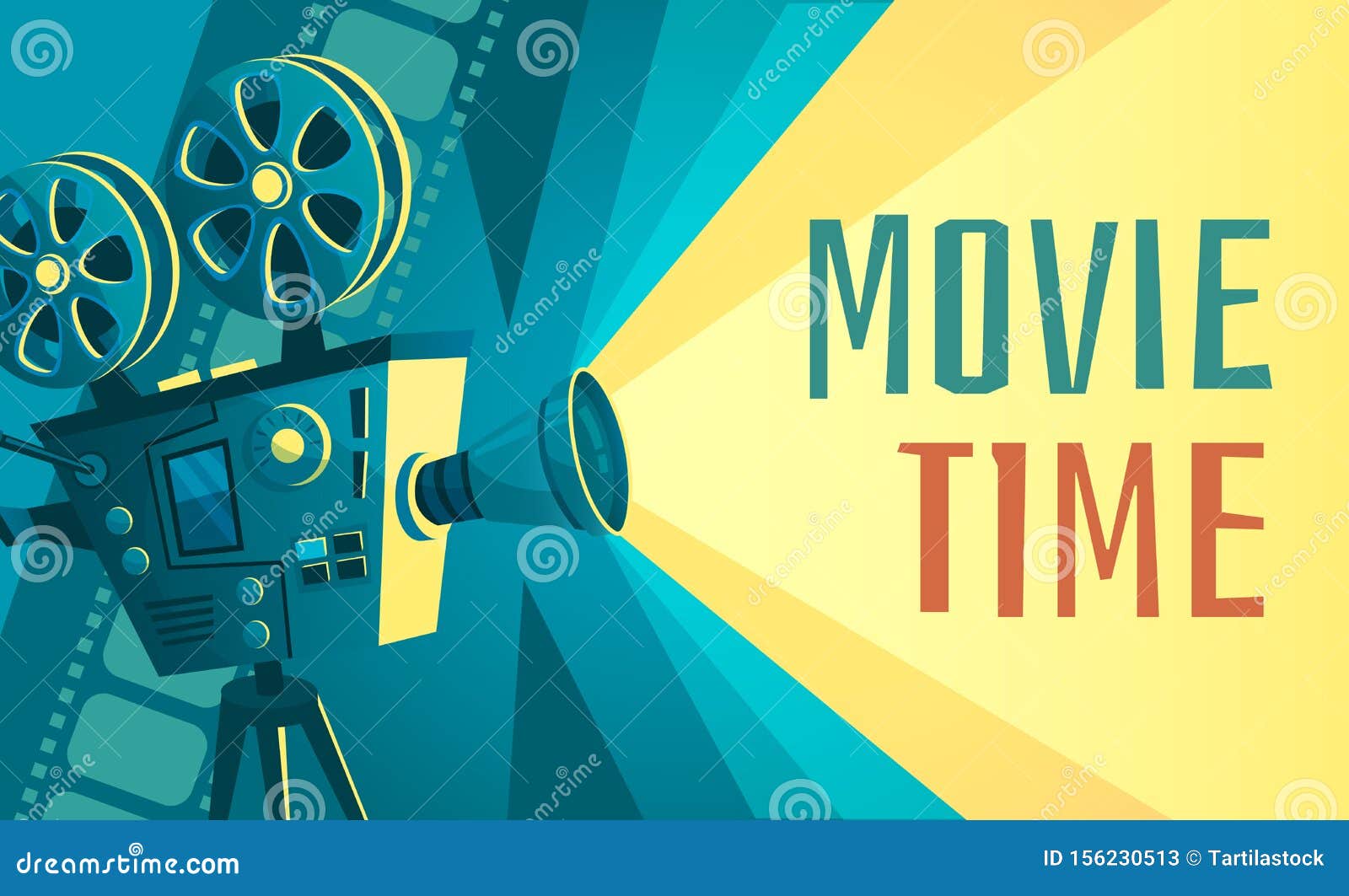 Movie Time Stock Illustrations – 11,125 Movie Time Stock Illustrations,  Vectors & Clipart - Dreamstime